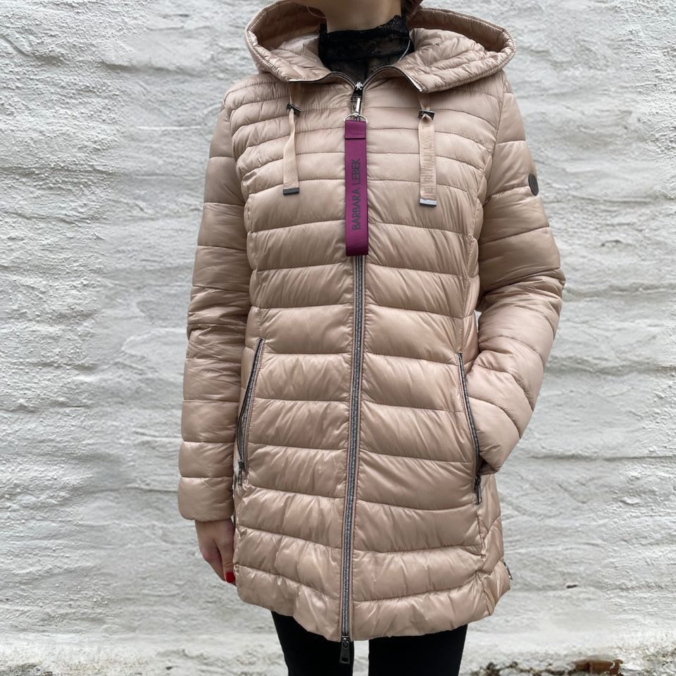 Barbara Lebek Outdoorjacke - Jacke mit Kapuze - warme Winterjacke gesteppt
