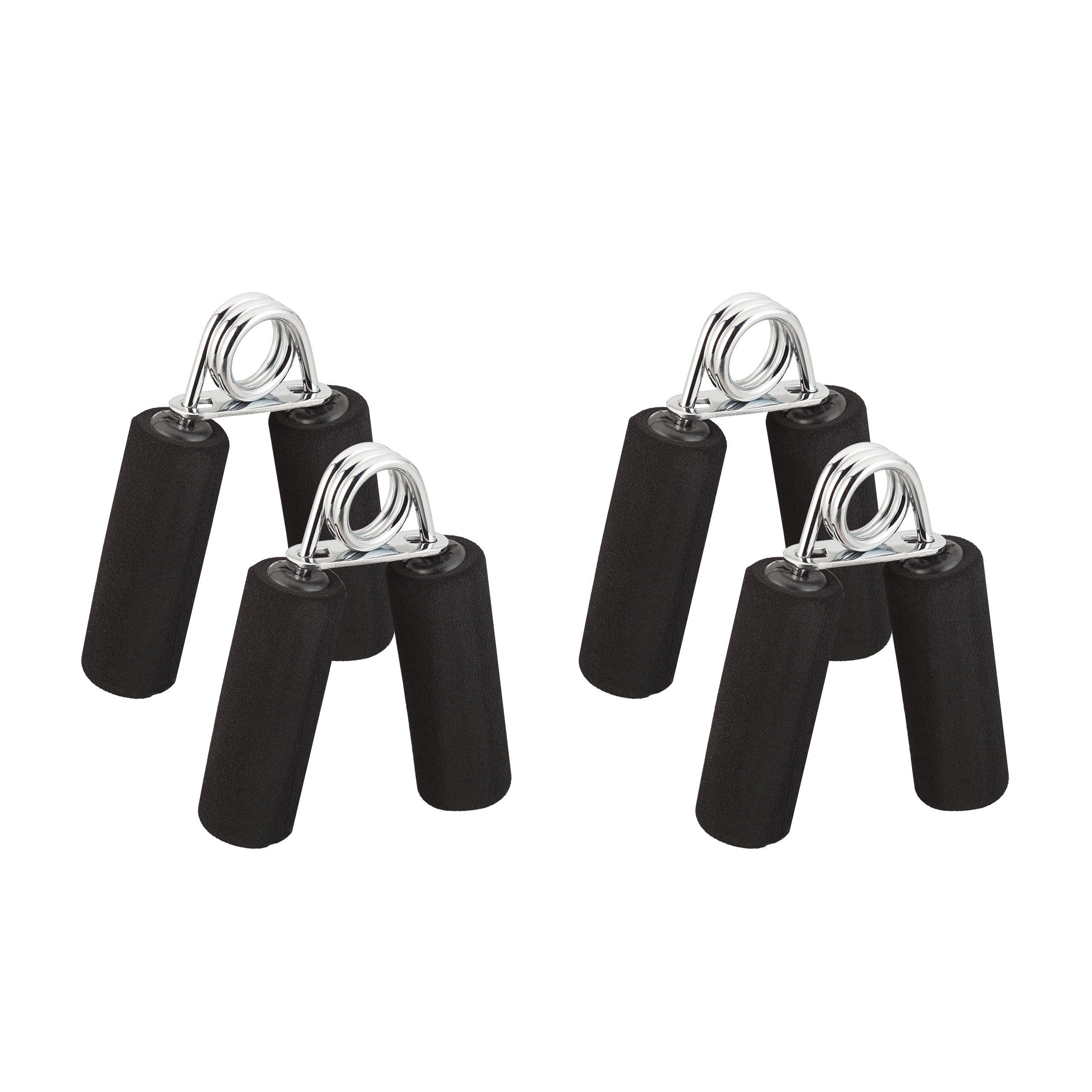 Handmuskeltrainer 4x Fingertrainer schwarz
