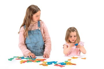 Wissner® aktiv lernen Lernspielzeug Pentominos in 5 Farben (60 Stück), Quadratfünflinge RE-Wood® (60-St), RE-Wood®