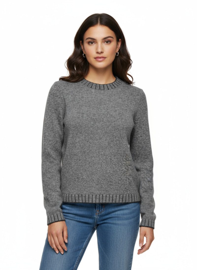 ONLY Strickpullover ONLFINA LS STITCH O-NECK günstig online kaufen