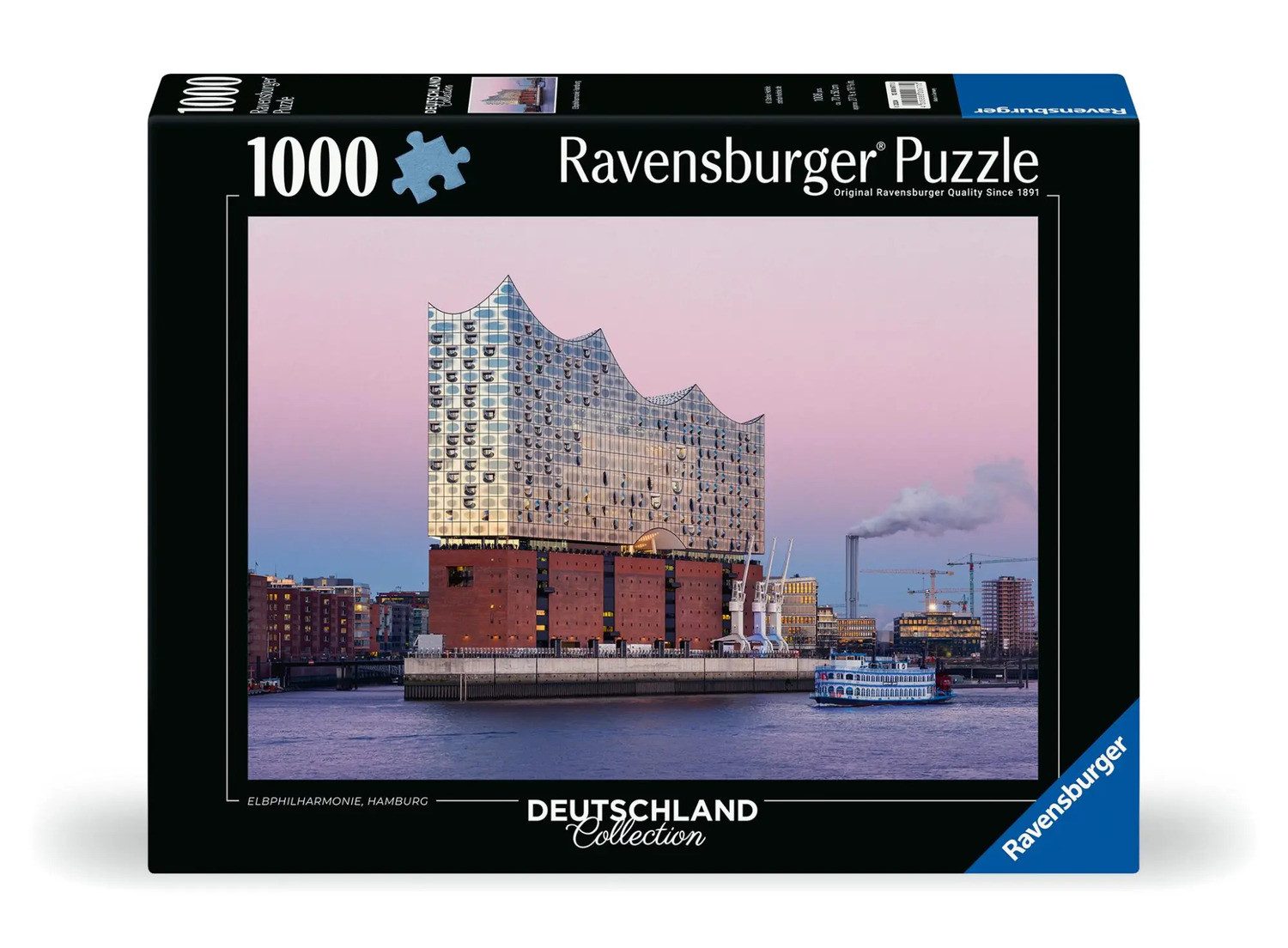 Ravensburger Puzzle Erwachsenenpuzzle 1000 Teile - Elbphilharmonie Hamburg, günstig online kaufen