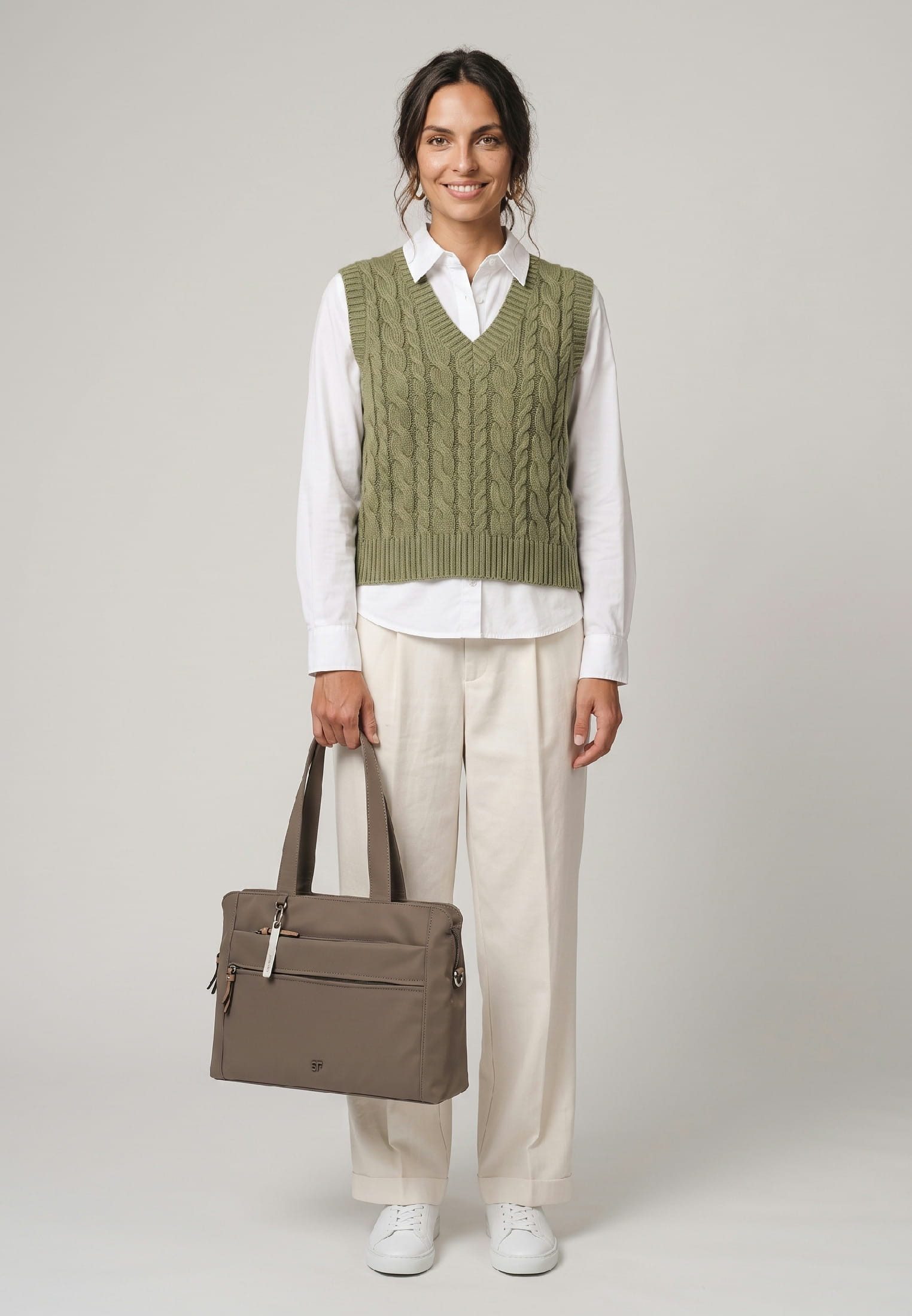 SURI FREY Shopper SFY Bonny, Logo Patch