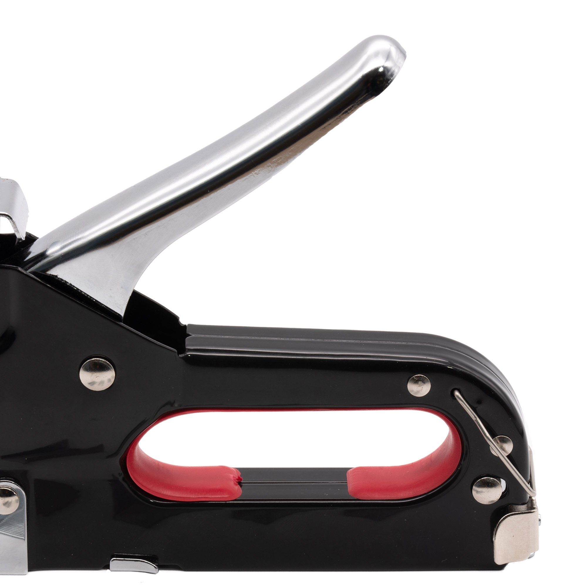 BENSON Handtacker Handtacker Klammern Tacker Tackerklammern 4-14 mm, Hefter, Nagler, Klammergerät, Set – Bild 4 von 4
