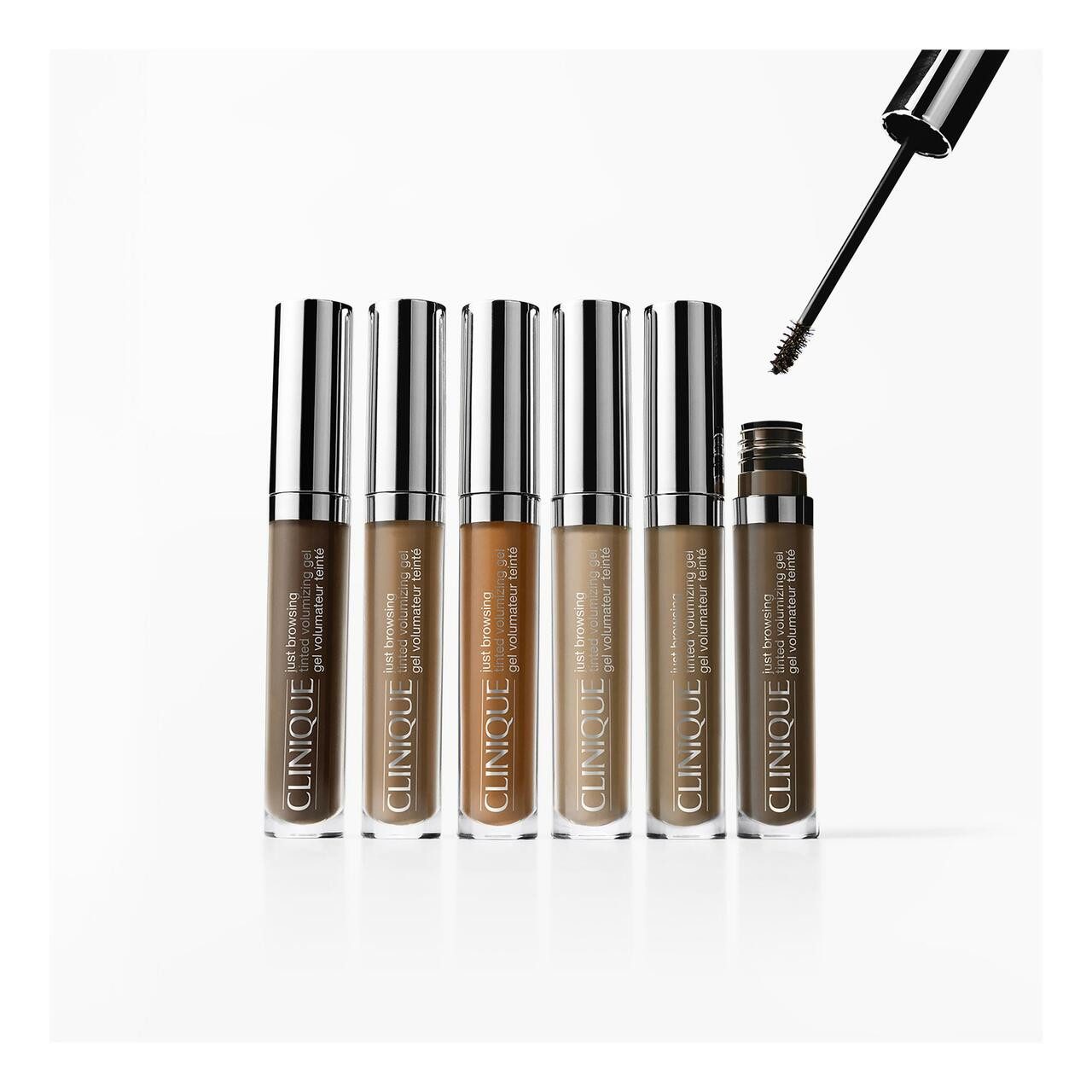 CLINIQUE Augenbrauen-Gel JUST BROWSING Tinted Volumizing Gel, für Alle Hauttypen