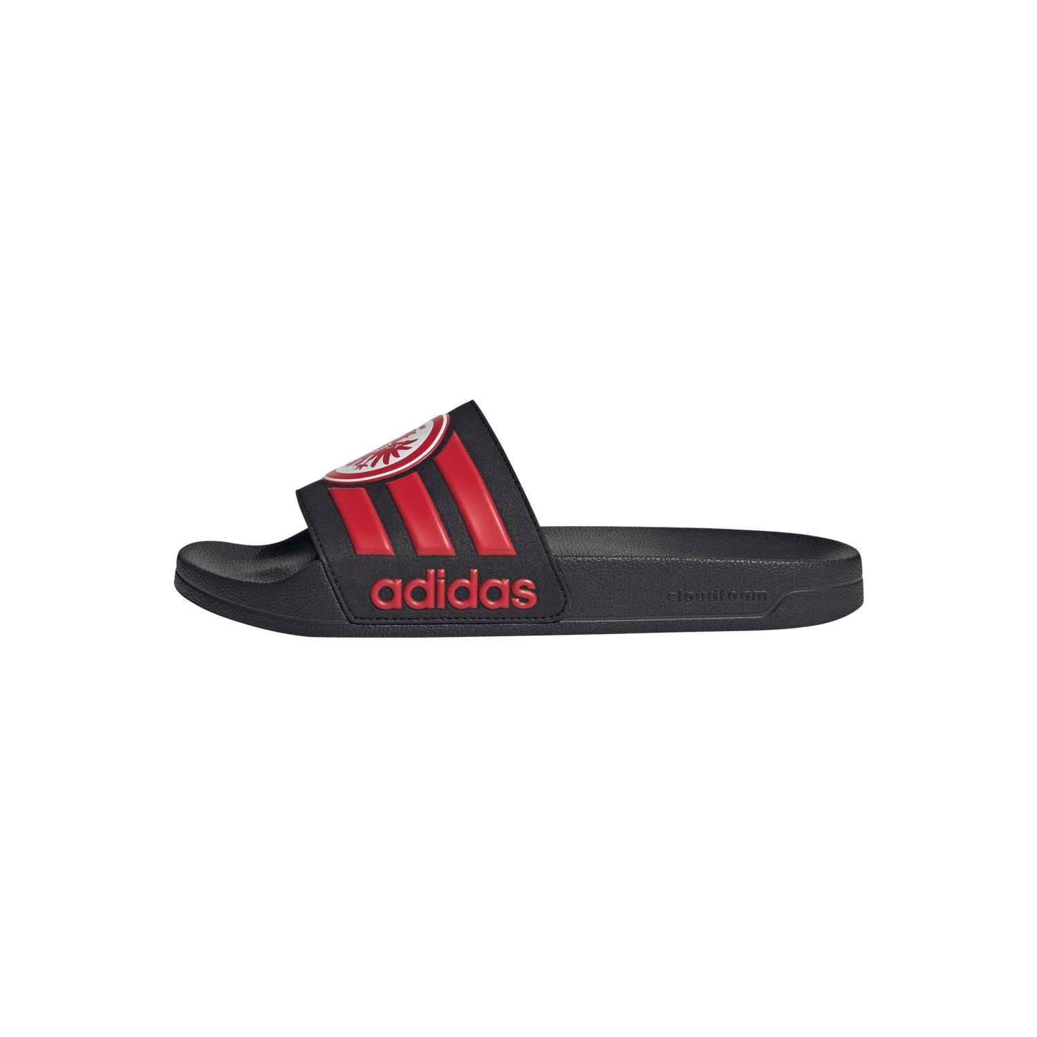 adidas Performance Adilette Shower Eintracht Frankfurt Slides schwarz/rot - 1 Paar Badeschuh – Bild 2 von 5