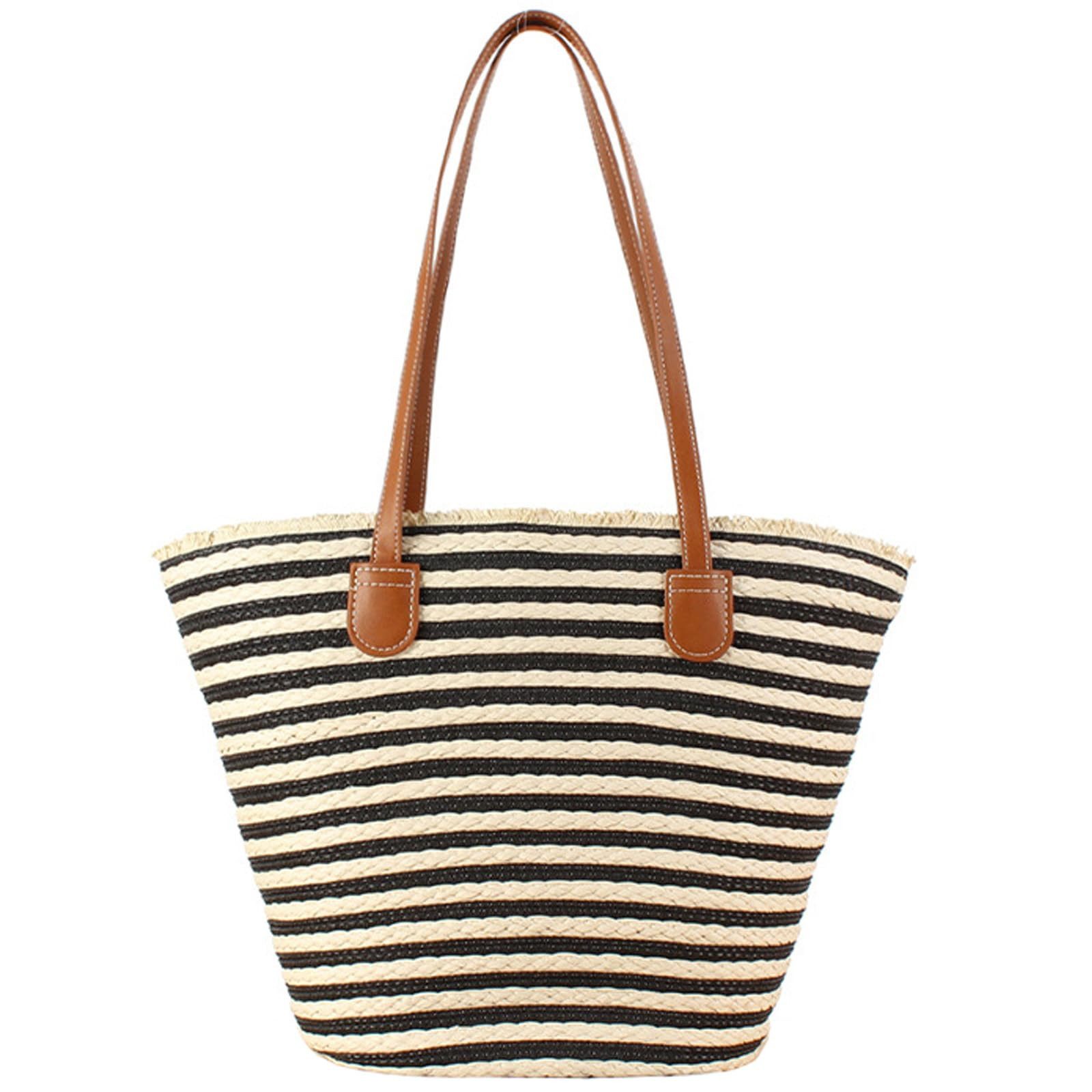 RWEUOQ XL-Strandtasche Strohsack für Damen mit günstig online kaufen