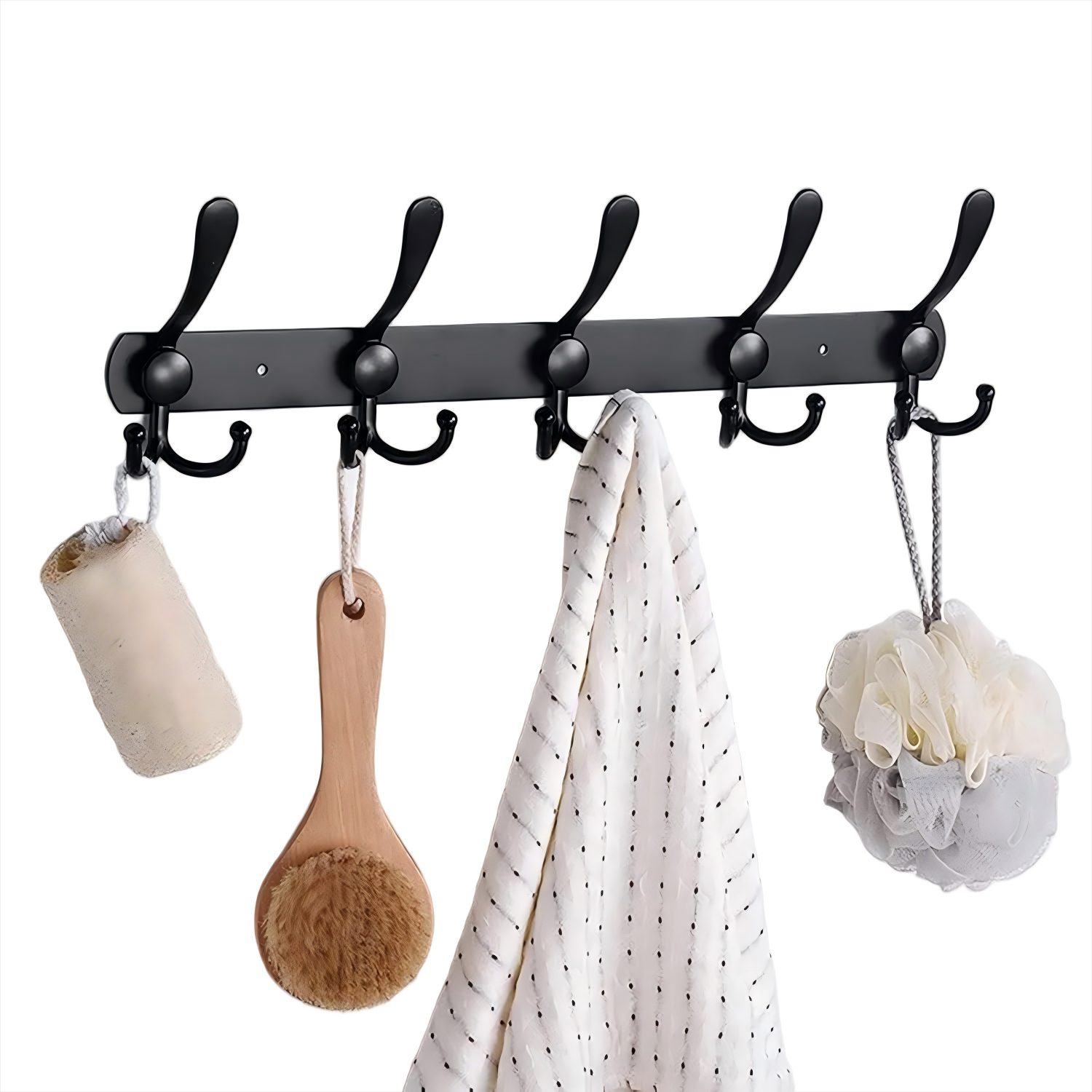 Refined Living Garderobenhaken Garderobenleiste Wand,Handtuchhaken,Hakenlei günstig online kaufen