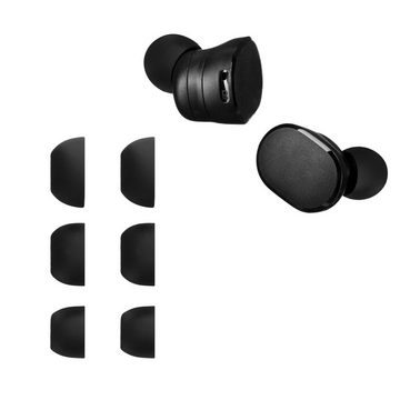 kwmobile 6x Polster für JBL Tune 130 NC TWS Ohrpolster (3 Größen - Silikon Ohrstöpsel In-Ear Kopfhörer)