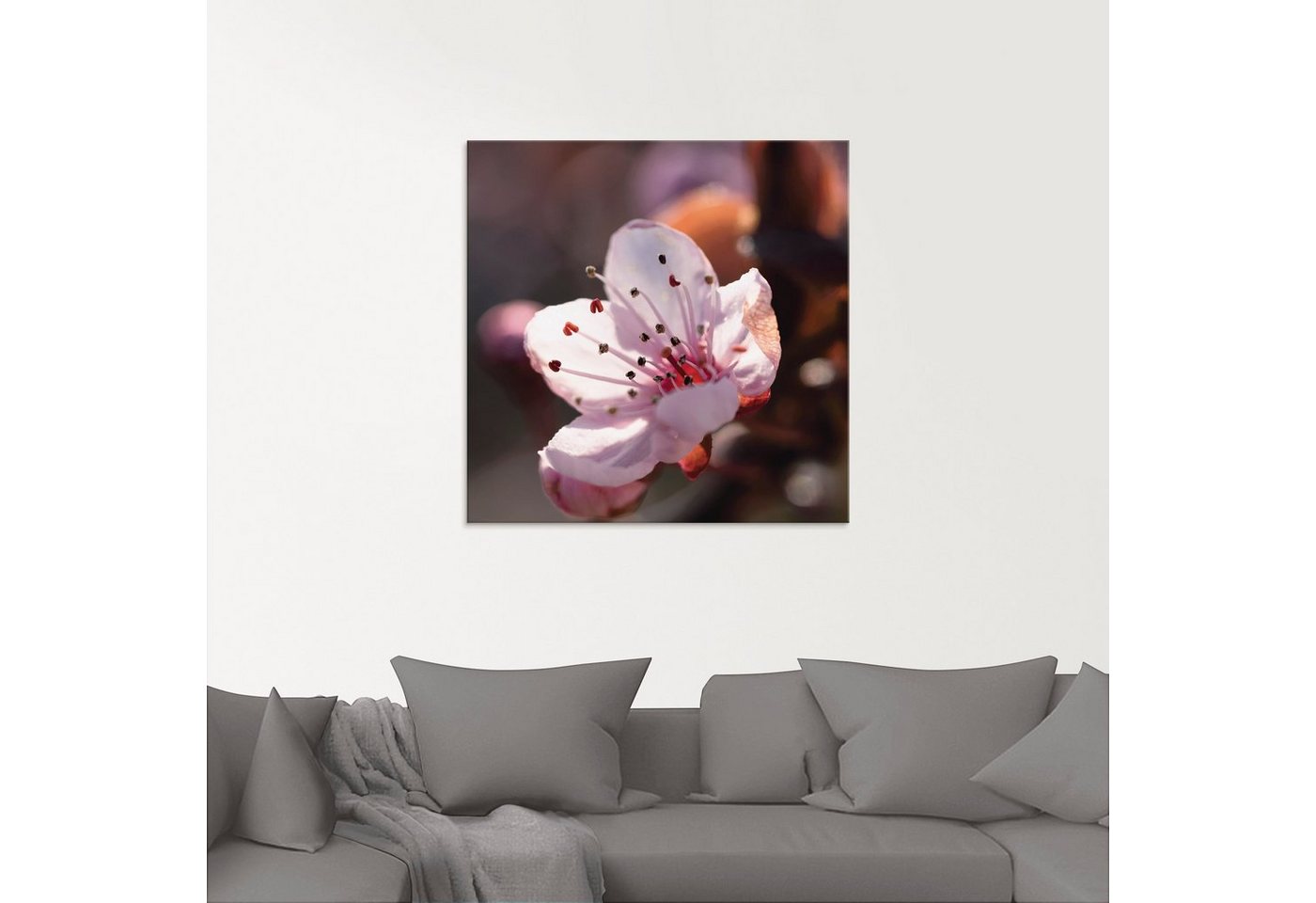 Artland Glasbild »Kirschblüte I«, Blumen (1 Stück)-kaufen