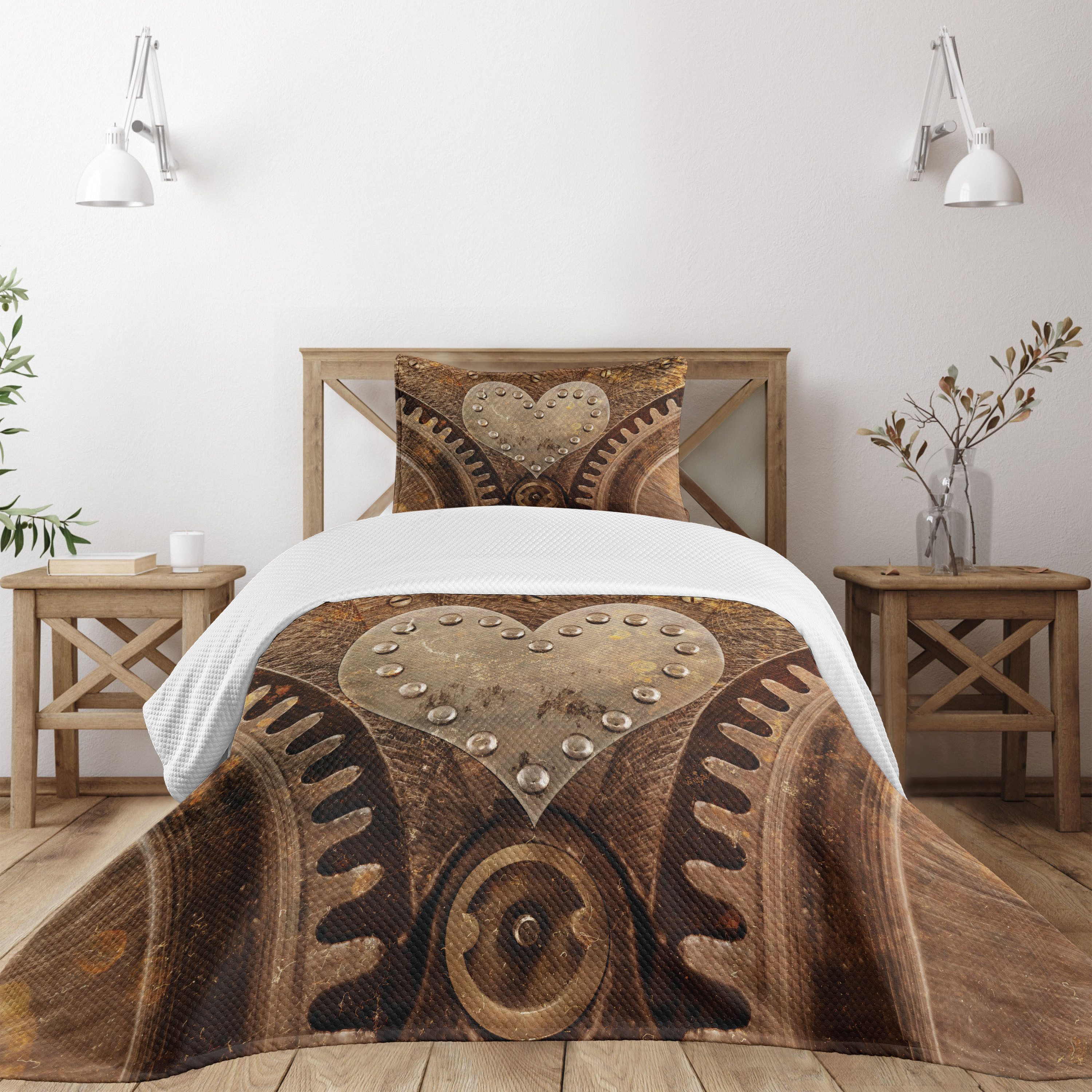 Abakuhaus Tagesdecke Set mit Kissenbezügen Waschbar, günstig online kaufen