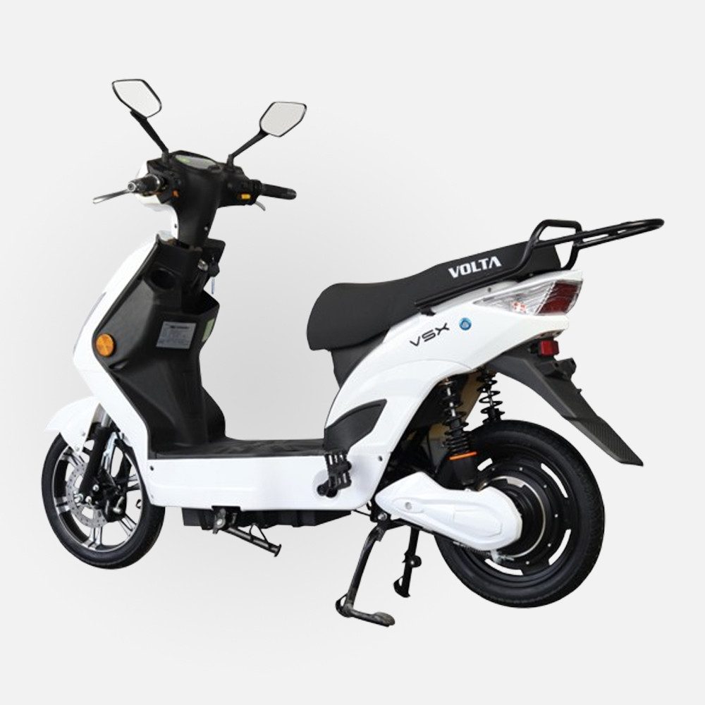 Volta E-Motorroller Volta VSX Elektro-Roller E-Roller L1e-A Moped Führerschein, 220 W, 25 km/h, mit Top-Case ca. 50km Reichweite, 150kg Zuladung, Blei-Gel-Akku, COC
