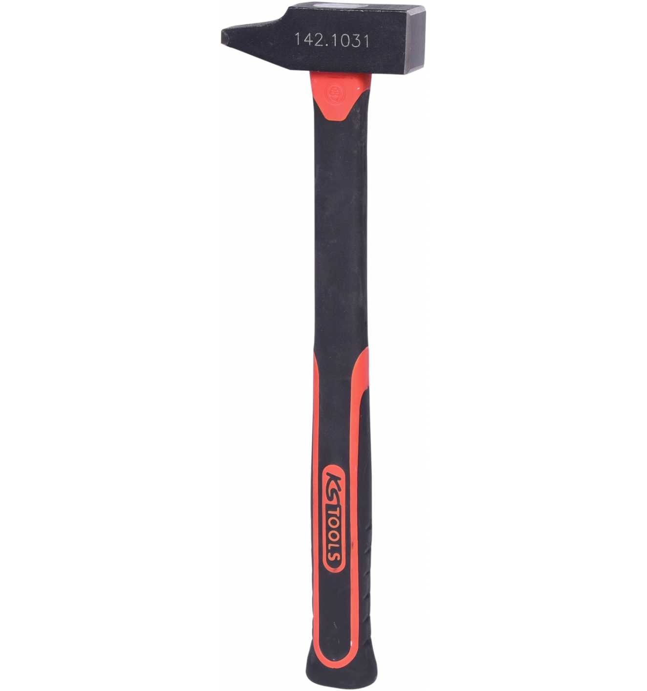 KS Tools Hammer Fiberglasstiel, französische Form, 250 g