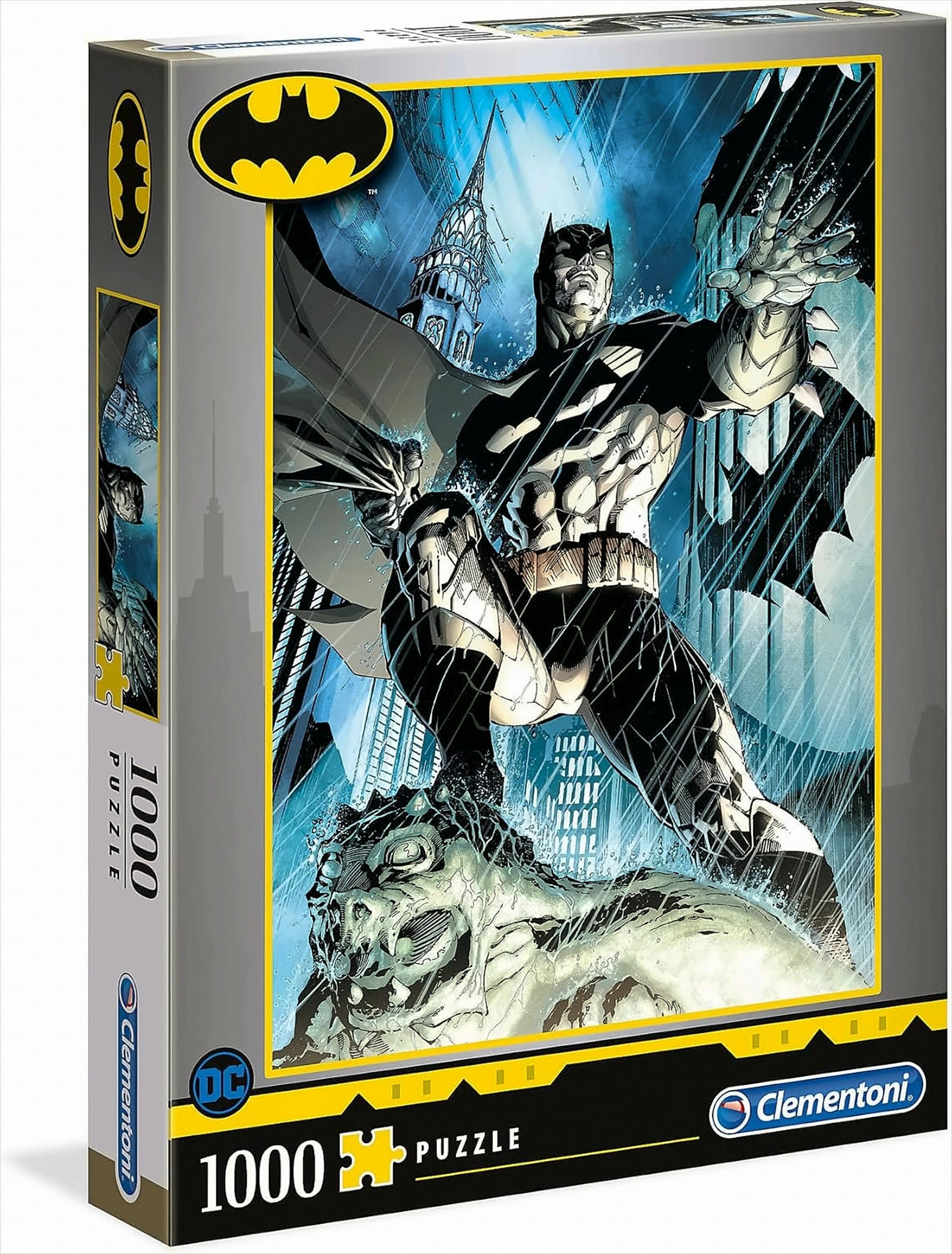 Clementoni® Puzzle Clementoni - Batman Collection - Batman, 1000 Teile, Puzzleteile