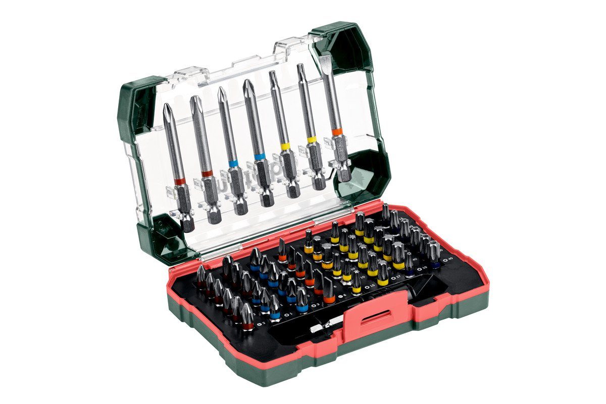 metabo Bit-Set Metabo Promotion 626702000 Bit-Set 56teilig Schlitz ...
