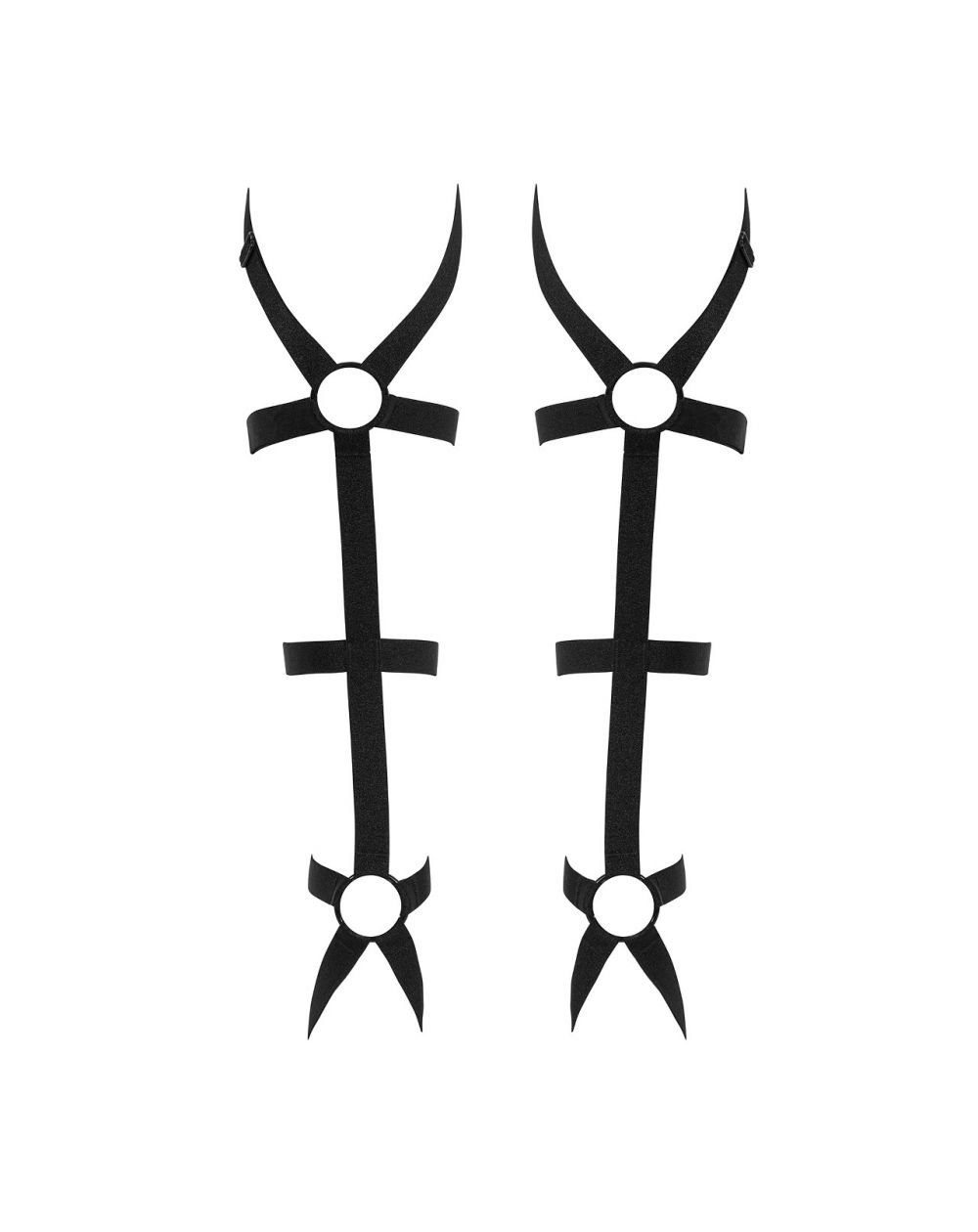 Obsessive Armstulpen Arm Harness - schwarz (2-St) elastisches Material