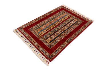 Orientteppich Arijana Shaal 64x96 Handgeknüpfter Orientteppich, Nain Trading, rechteckig, Höhe: 5 mm