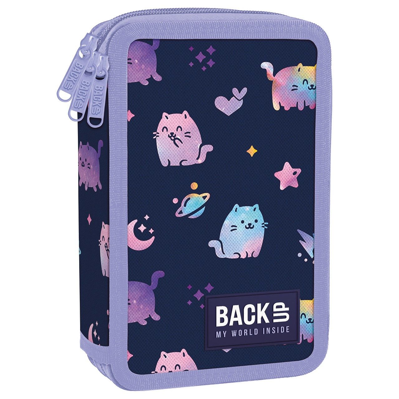 DERFORM Federtasche Katze 3 Fach gefüllt günstig online kaufen