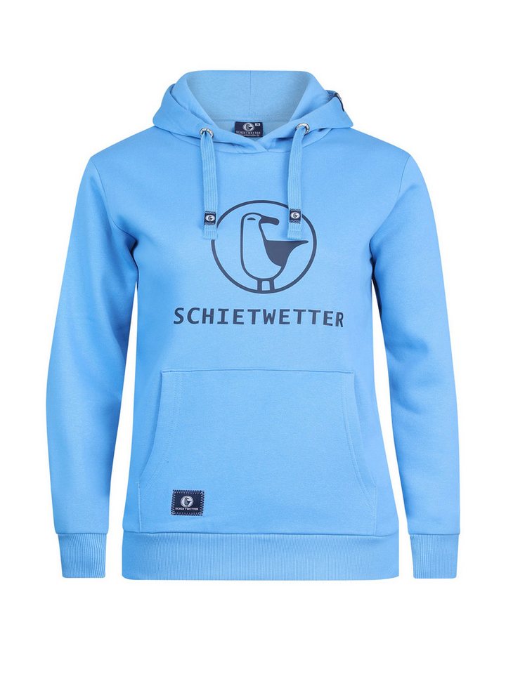Schietwetter Kapuzenpullover Damen Hoodie "Schietwetter" (1-tlg) Dehnbar