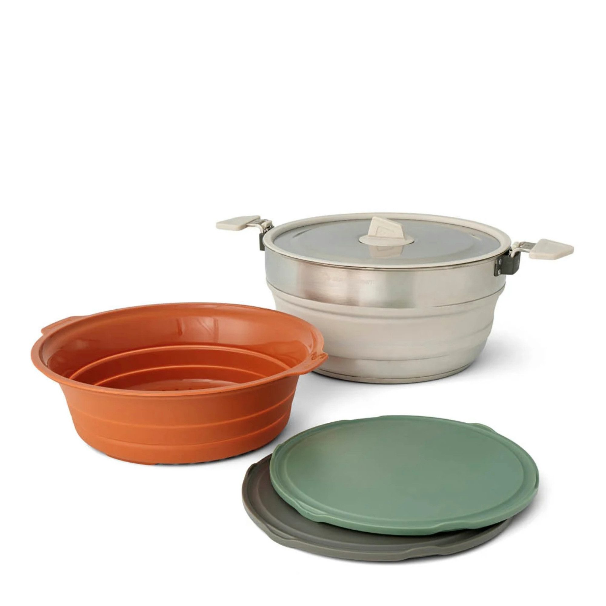 sea to summit Campinglöffel Detour Essentials Camp Kitchen Kit Topf-Set (4-teilig) - Multi Color