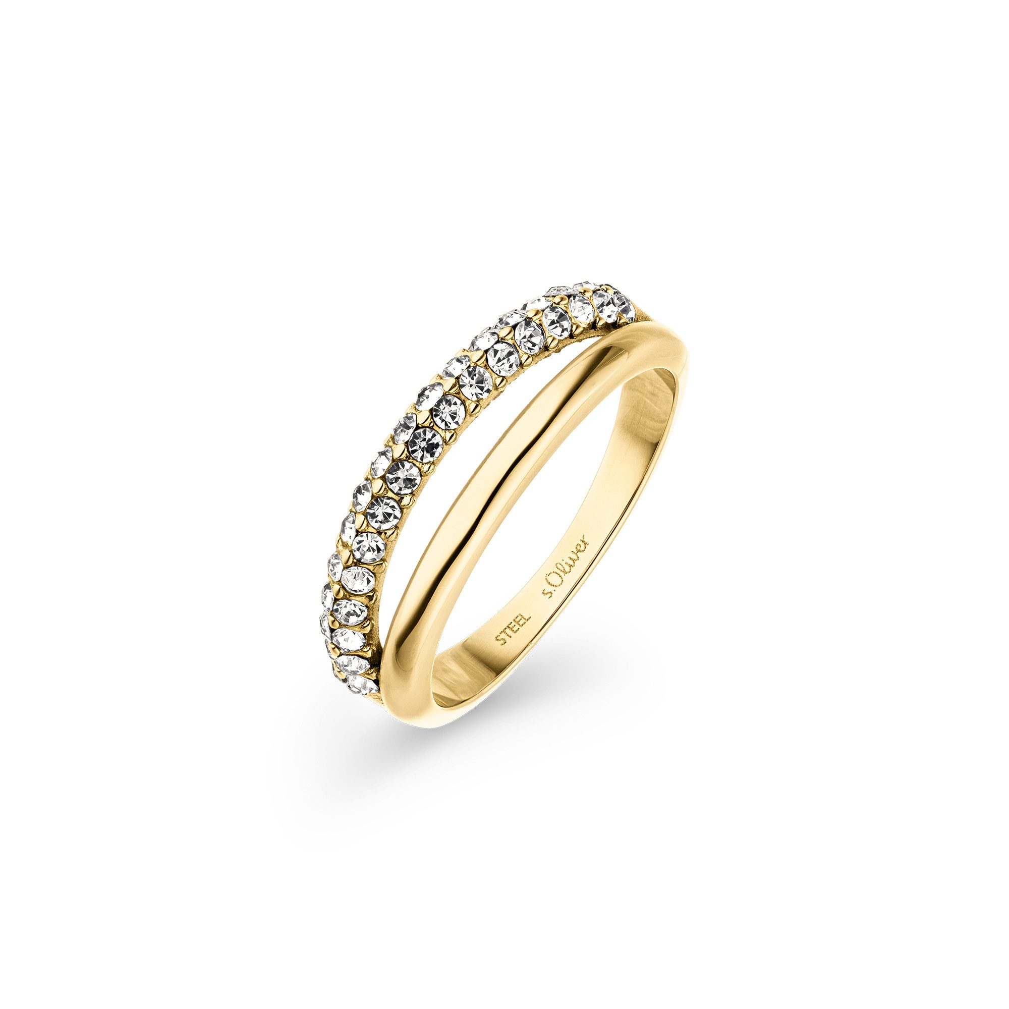 s.Oliver Fingerring The Daily Spark Edelstahl