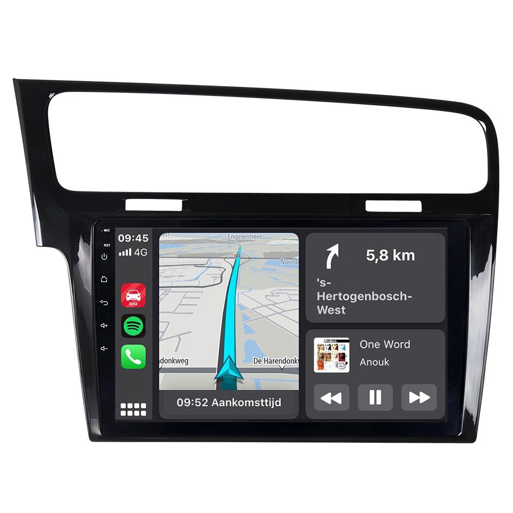 A-Sure 10.1" Android 15 Carplay Für VW Golf 7 VII MK7 2013-2017 Autoradio (Digitalradio (DAB), FM, AM)