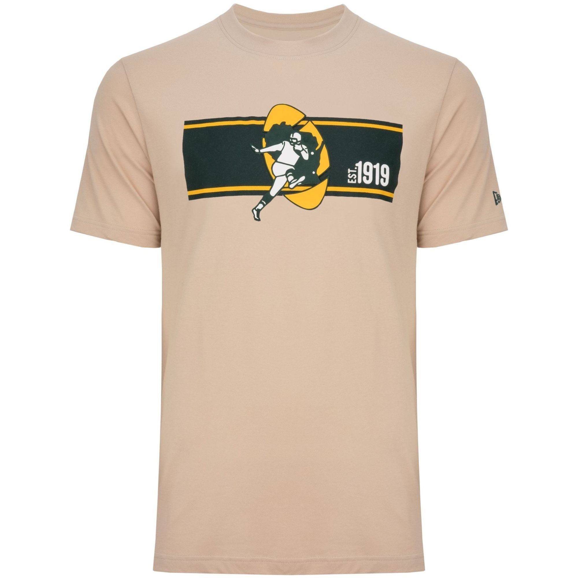 New Era Bay NFL Print-Shirt Green Packers SIDELINE