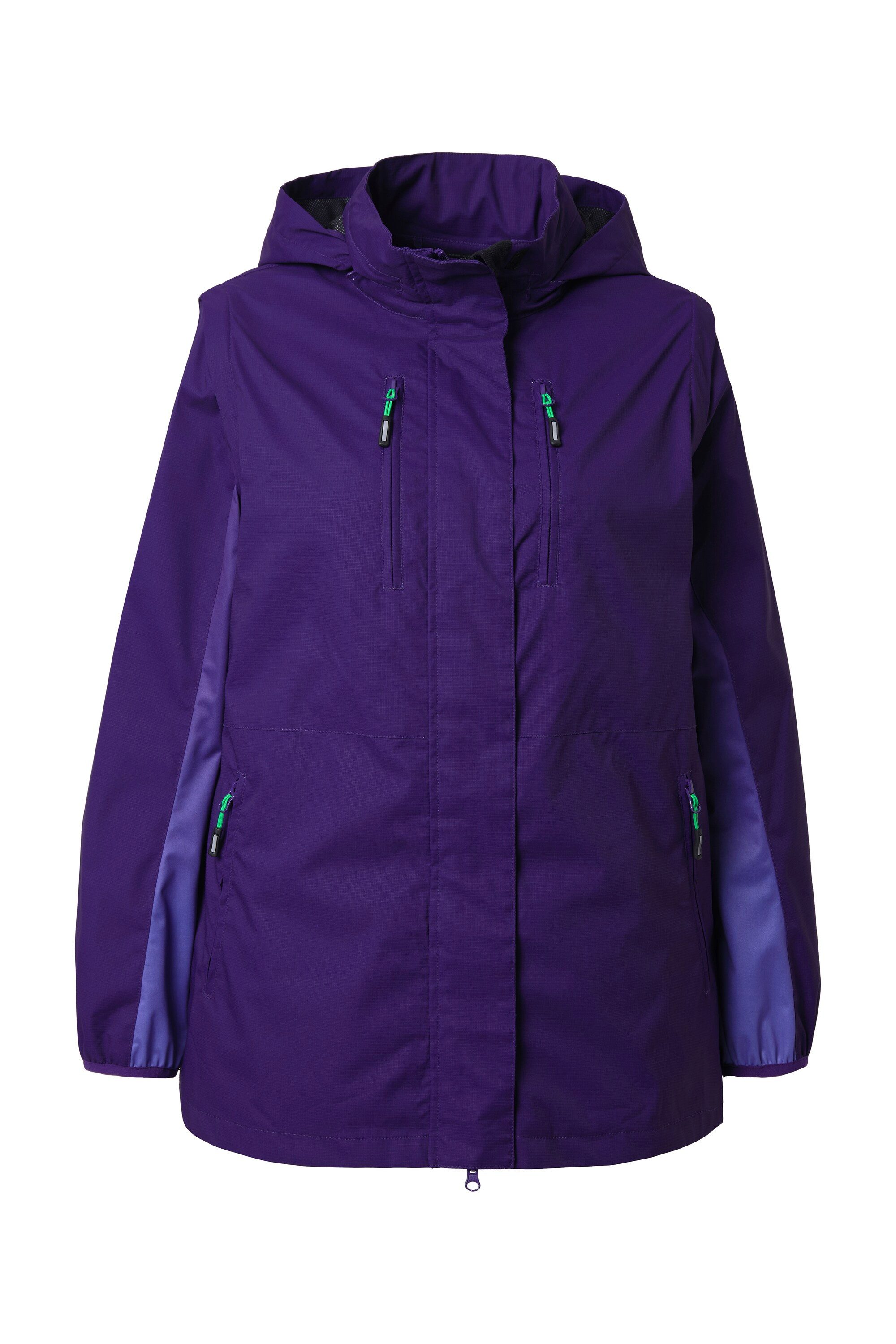 Ulla Popken Funktionsjacke 2-in-1-Funktionsjacke wasserabweisend