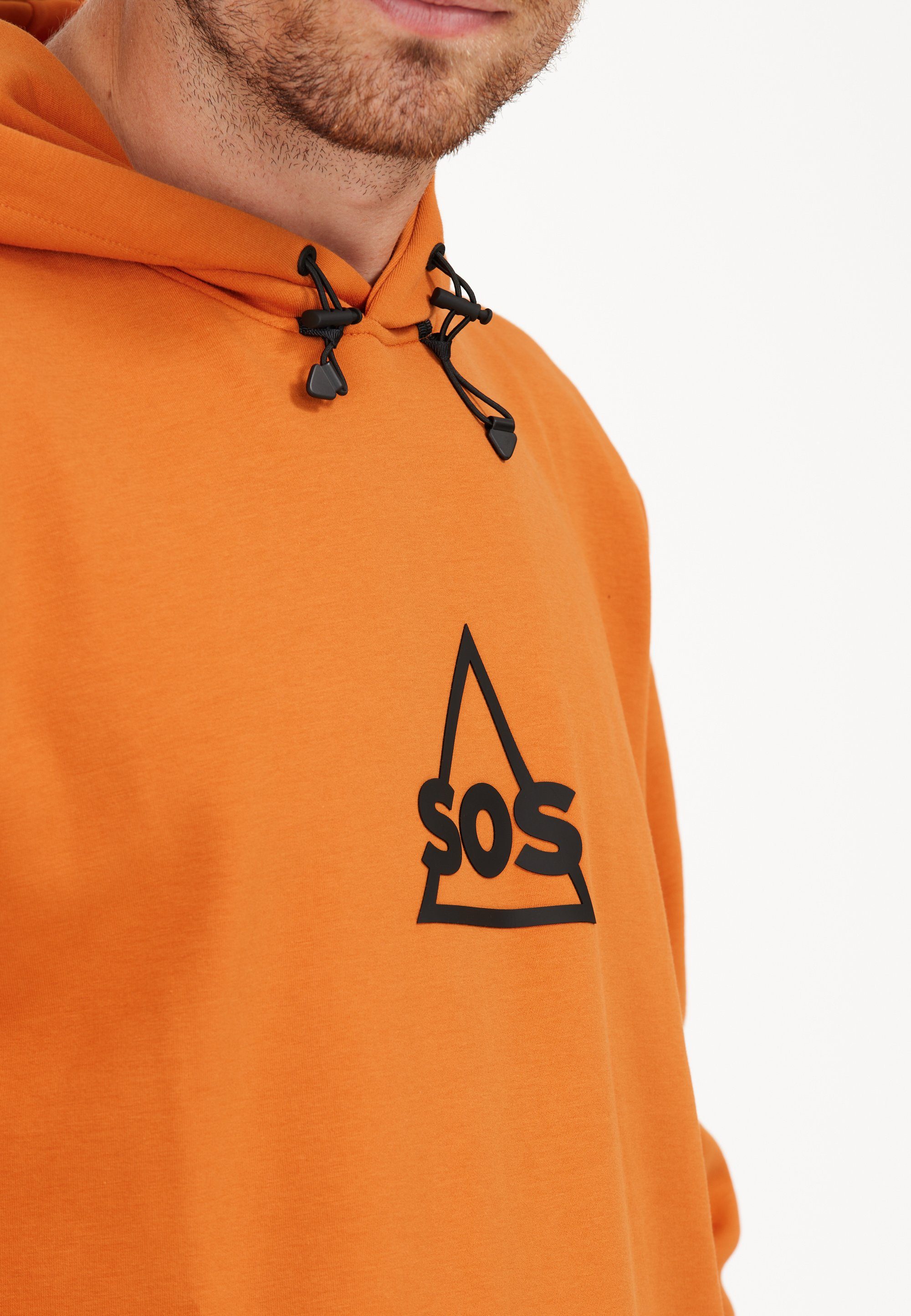 wärmender mit orange Vail Kapuze Kapuzensweatshirt SOS