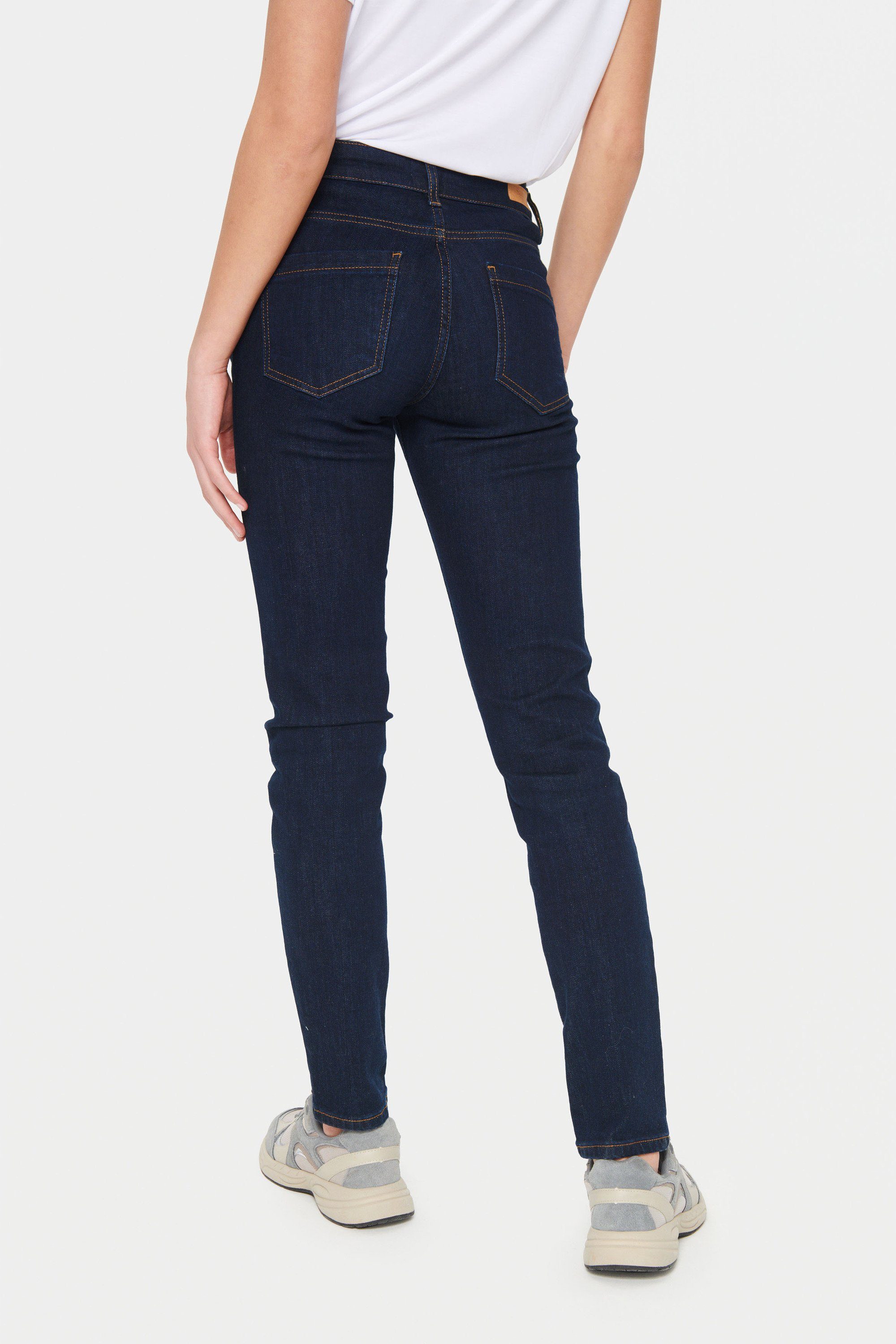 Tropez Regular-fit-Jeans Saint Denim Blue Dark Jeans MollySZ