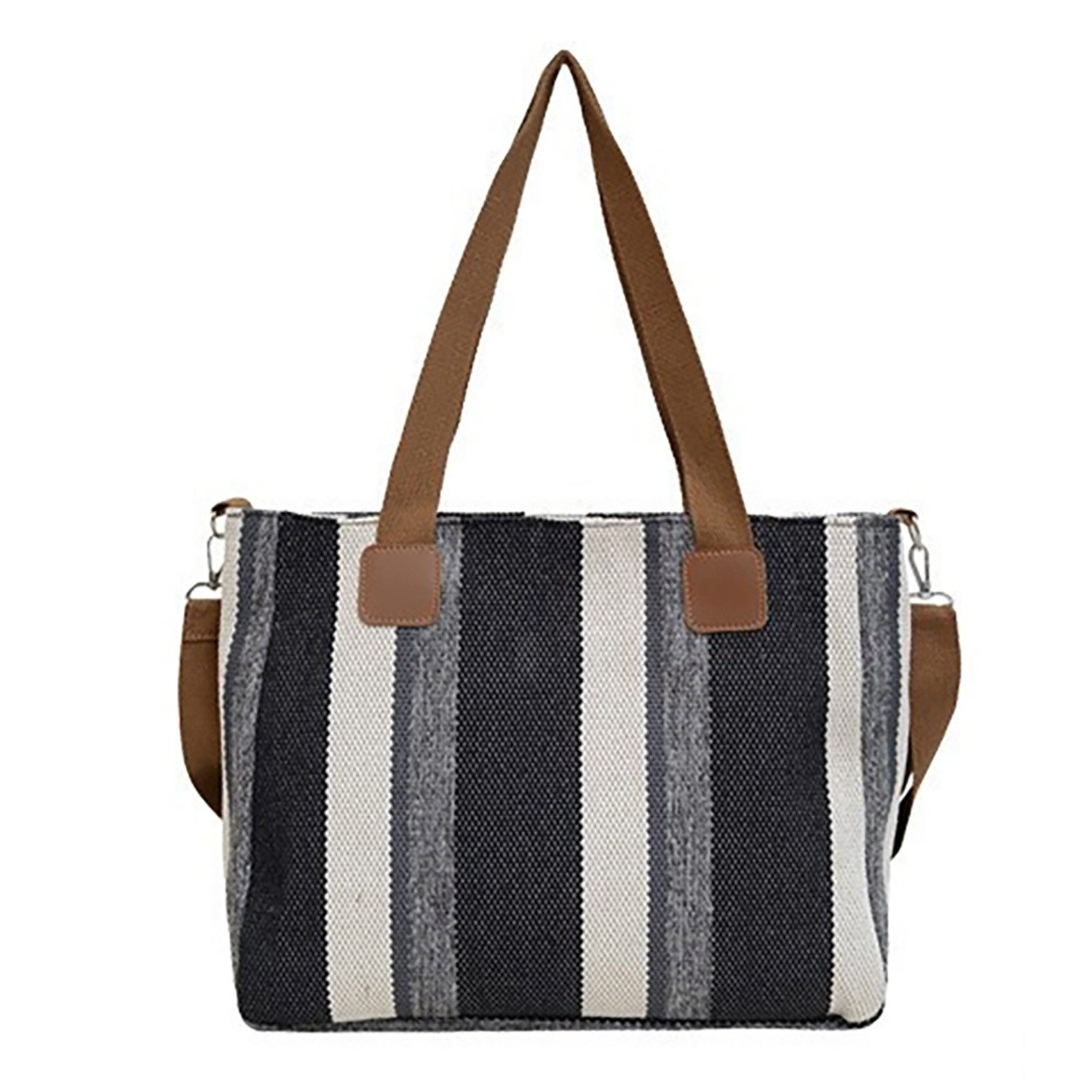 ibettertec Shopper Handtasche Damen-Umhängetasche Große Leichte Frauen Schultertasche (Geschenke für Frauen in schlichter Optik, Damentaschen mit großem Fassungsvermögen), modische Pendlertasche, Freizeittasche im ausländischen Stil