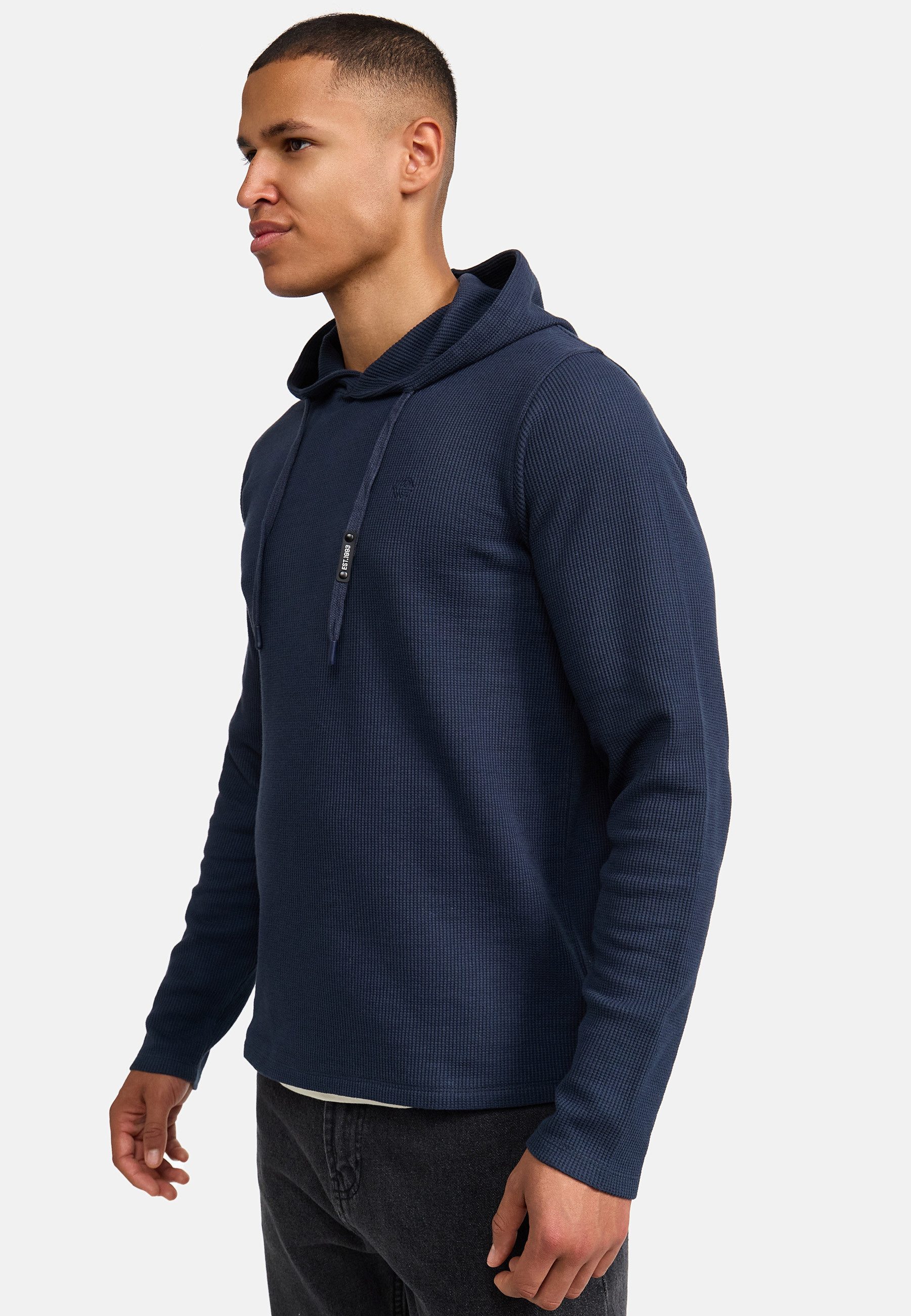 Indicode Hoodie Herren INMarto Sweatshirt Kapuze Herrenhoodie (Kapuzenpullover)