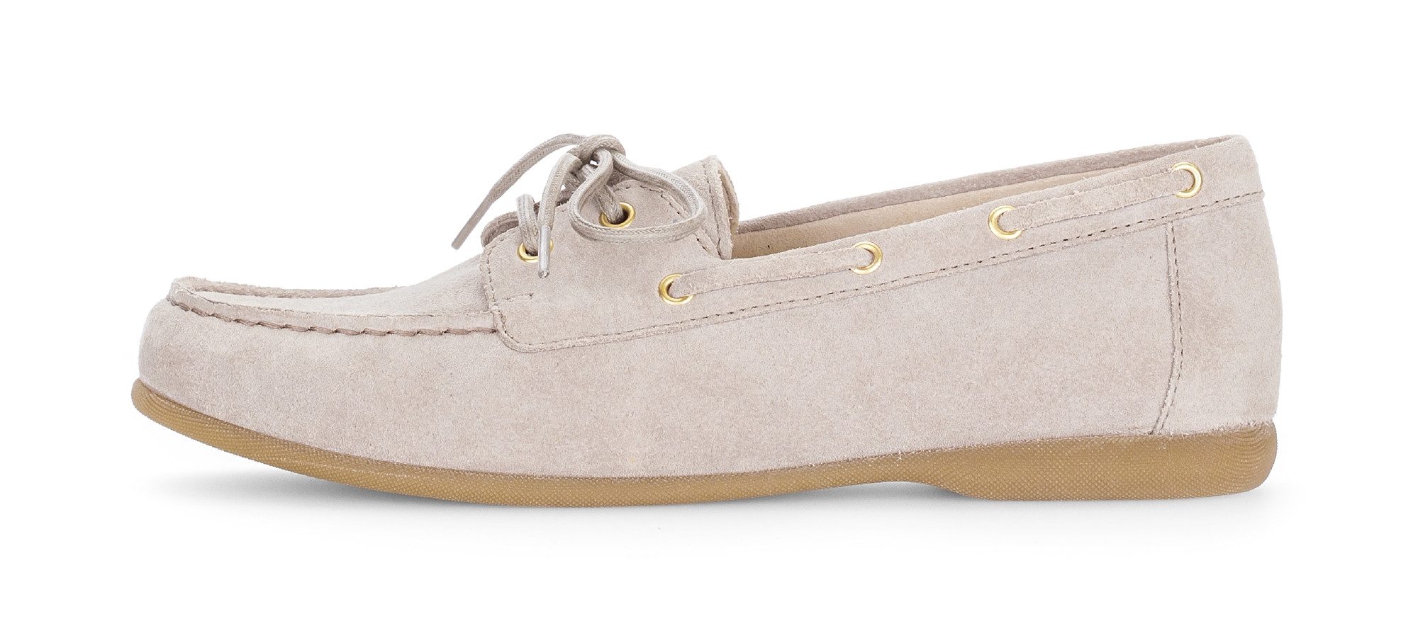 Gabor Bootsschuh, Flats, Schlupfschuh, Slipper, mit Mokassinnaht