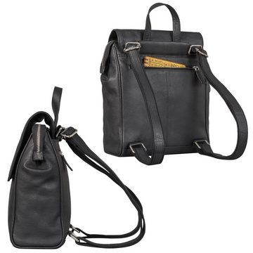 STILORD Cityrucksack "Karla" Eleganter Rucksack Leder Damen Klein