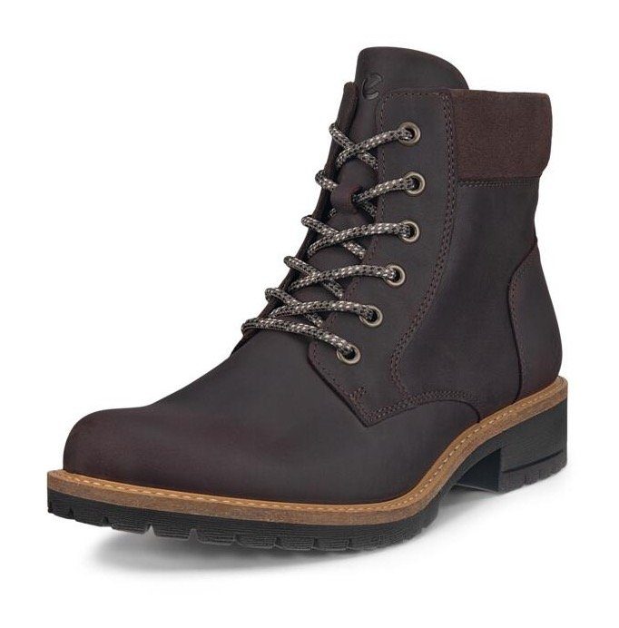Ecco ELAINA Schnürstiefelette Stiefelette, Blockabsatz, mit günstig online kaufen
