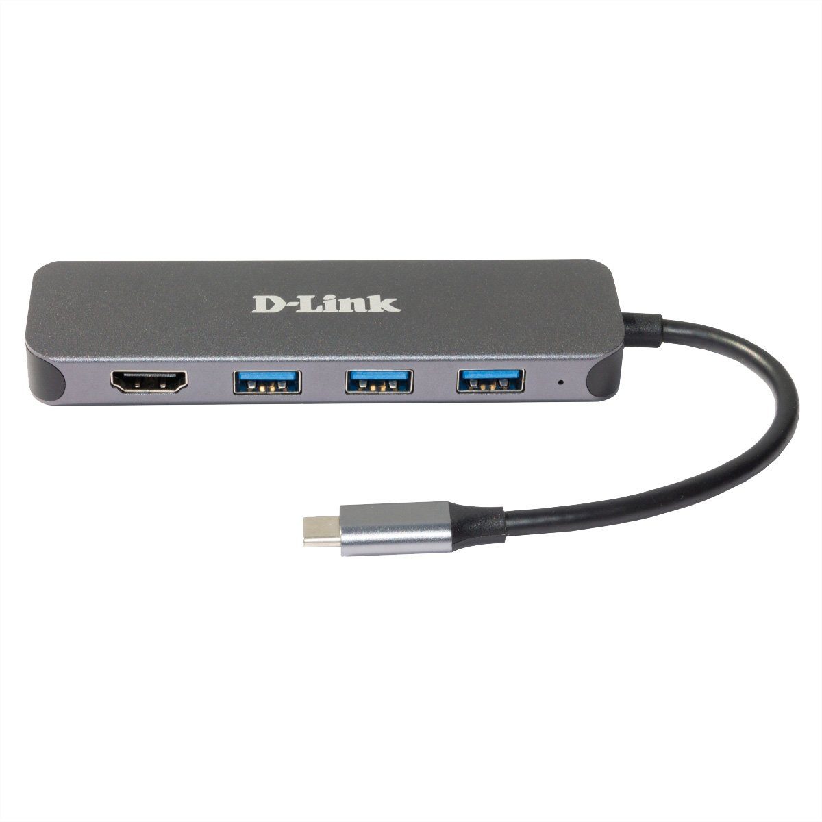 D-Link DUB-2333 5-in-1 mit USB-C HDMI/Power Hub Delivery Computer-Adapter