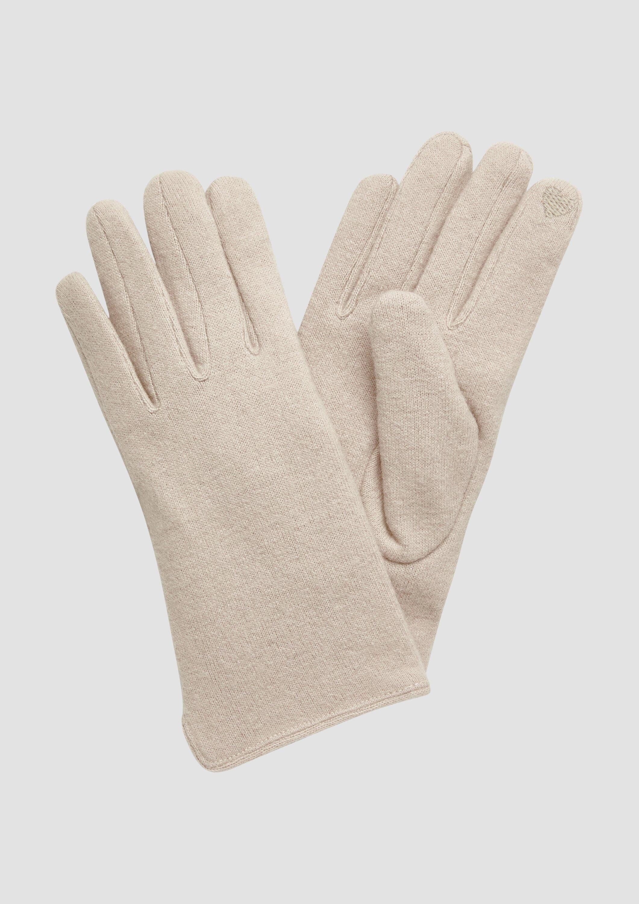 s.Oliver Strickhandschuhe Handschuhe Handschuhe aus Wollmix günstig online kaufen