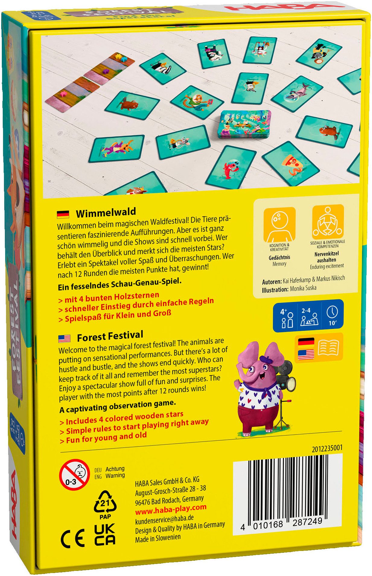 Haba Spiel Wimmelwald, Kinderspiel
