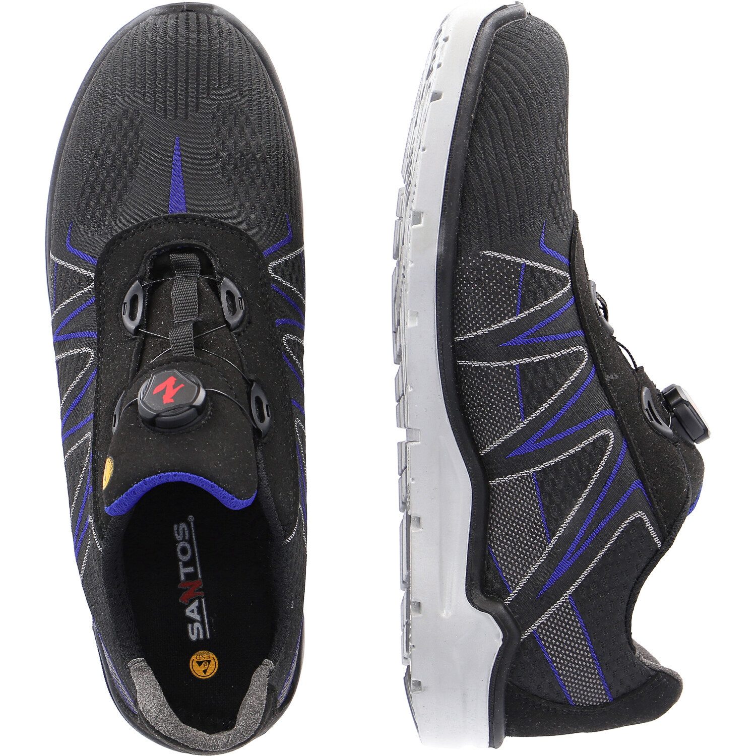 Santos Sicherheitshalbschuhe S3 "S55 BLUE-FAST" Sicherheitsschuh