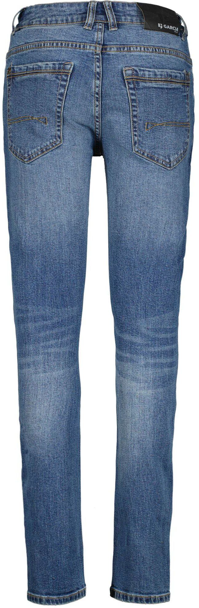 Garcia 5-Pocket-Jeans Lazlo mit Destroyed-Detail am light used BOYS Knie, for