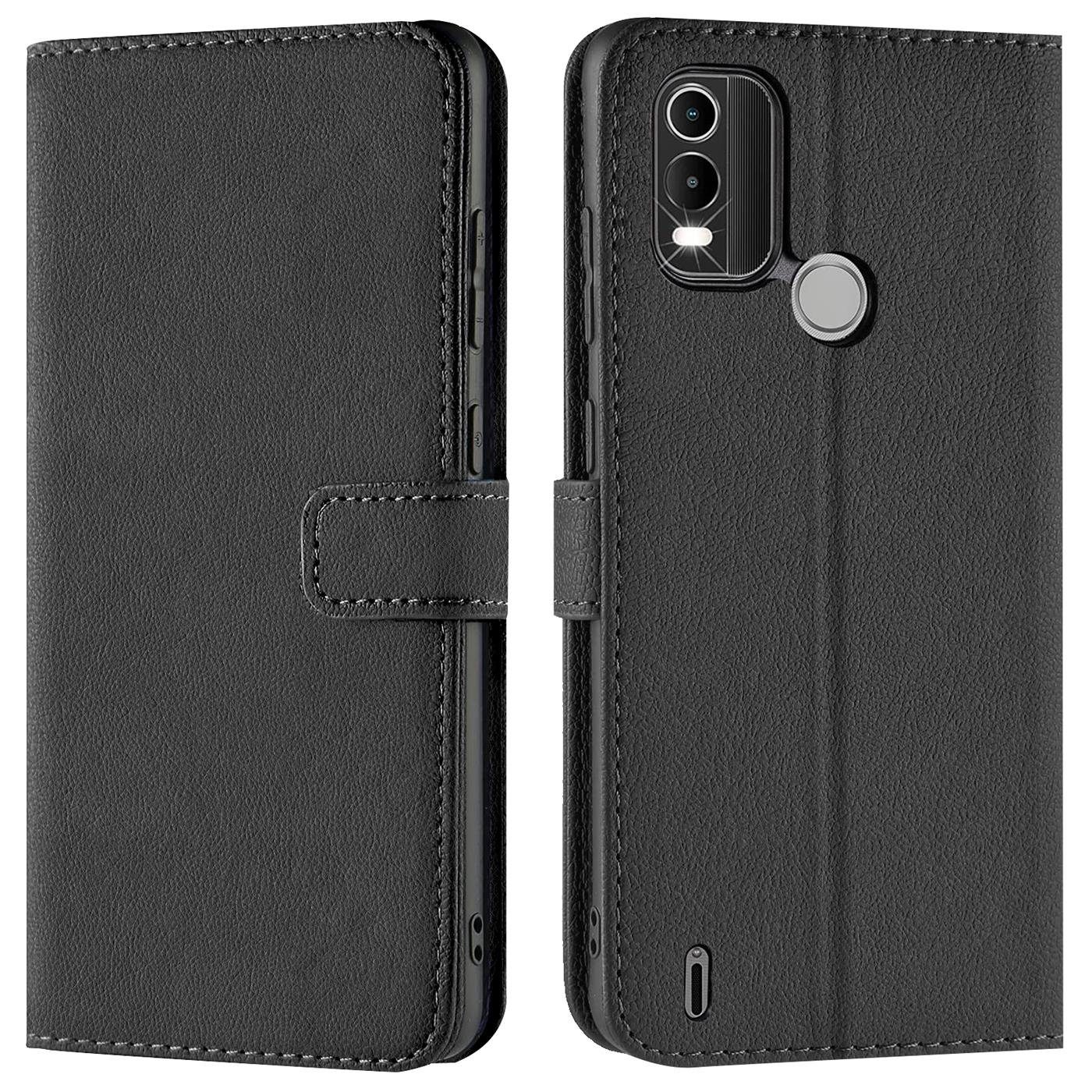 CoolGadget Handyhülle Wallet Klapp Tasche Book Case für Nokia C21 Plus 6,52 Zoll, Hülle Klapphülle Flip Cover Etui Schutzhülle
