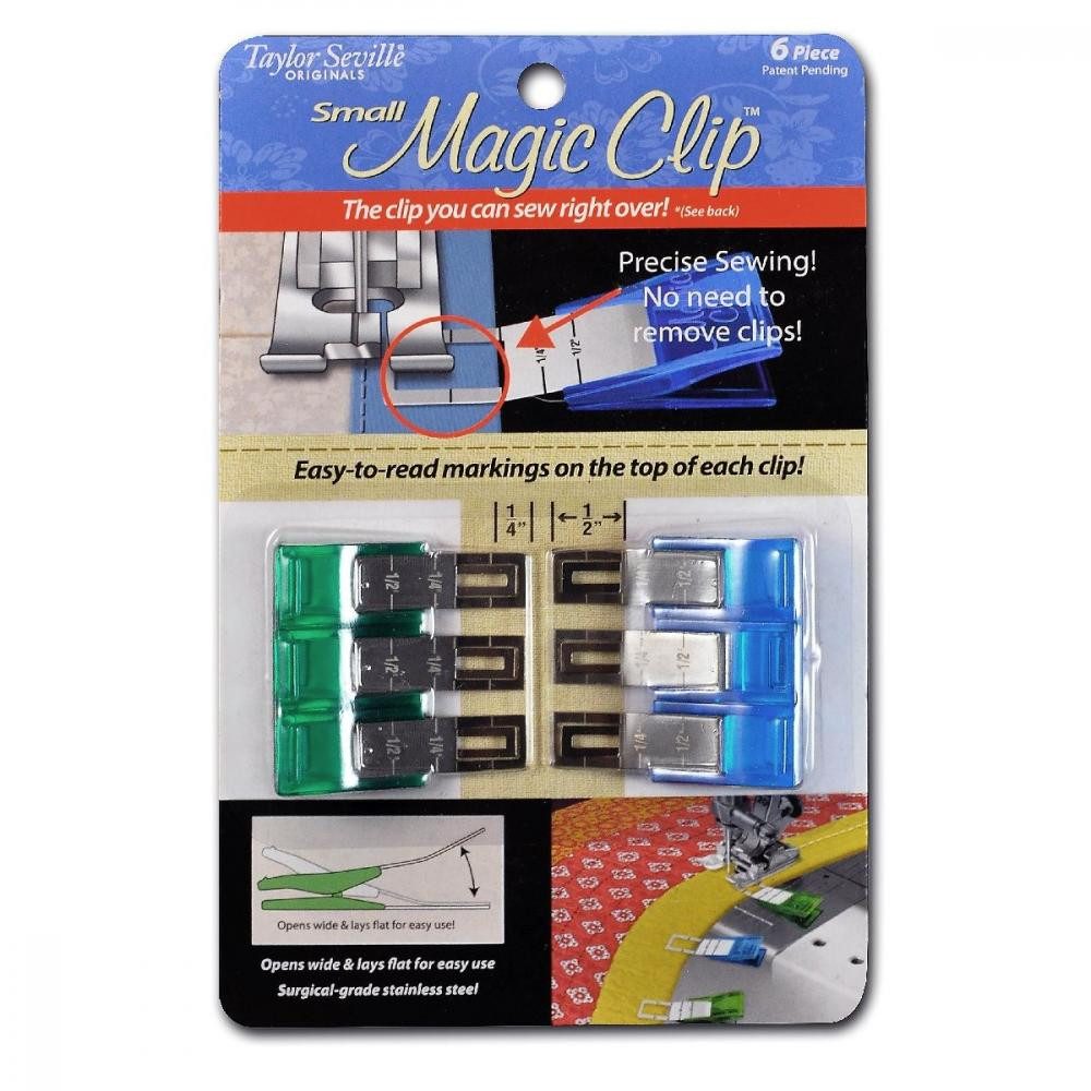 Taylor Seville Stoffklammern - Magic Clips Big (6er Pack) übernähbar, (6-St)
