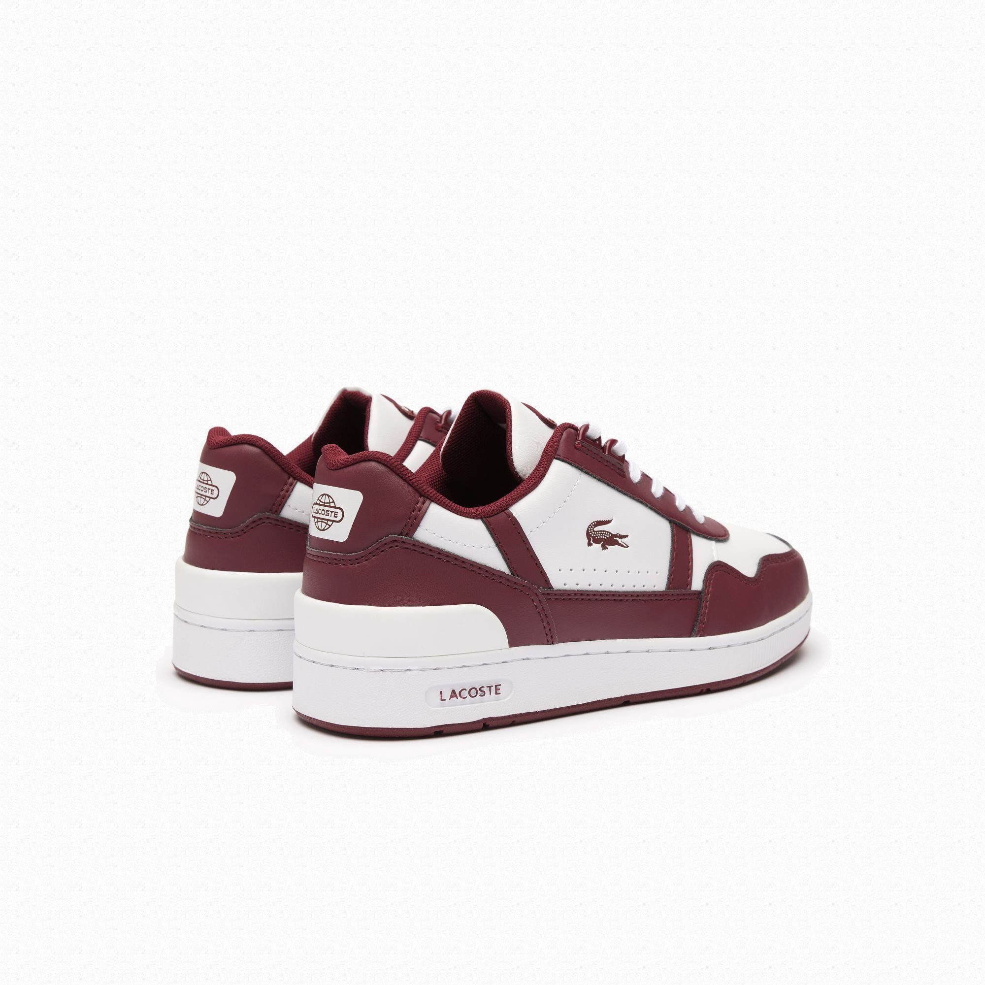 Lacoste Sneaker WEISS/DUNKELROT (2G1)