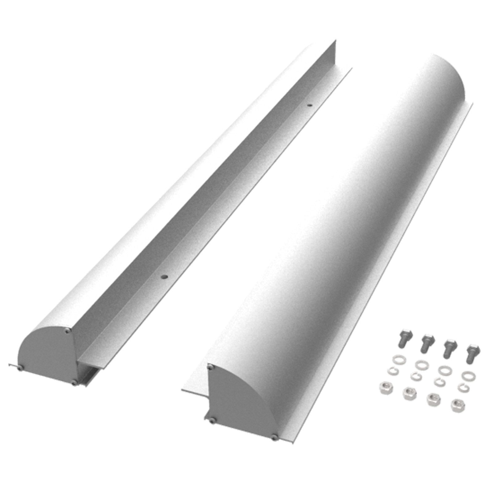 enjoy solar Solarmodul-Halterung Alu Solarmodulhalterung Schiene 550mm/670mm/770mm für Wohnmobil, (Herstellersgarantie 5 Jahre, ideal für Wohnmobile Caraven Boot)