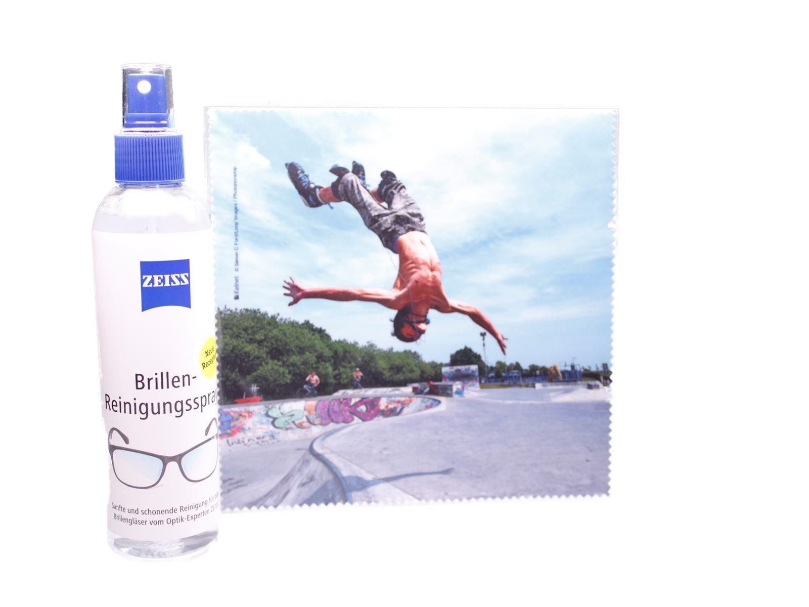 Brillenetui Mikrofasertuch "Salto" Größe 18,5*18,5 cm von La Kelnet
