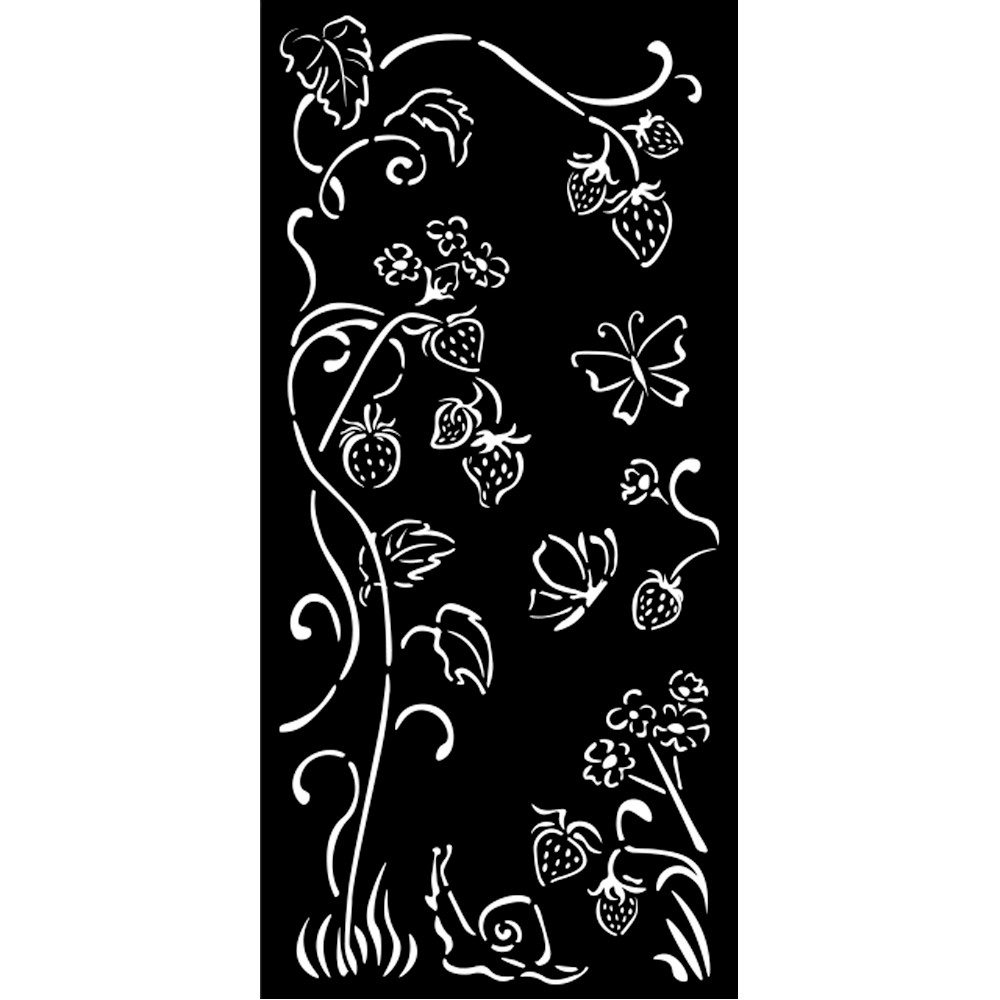 Stamperia Malschablone Hidden Grove, 12 x 25 cm