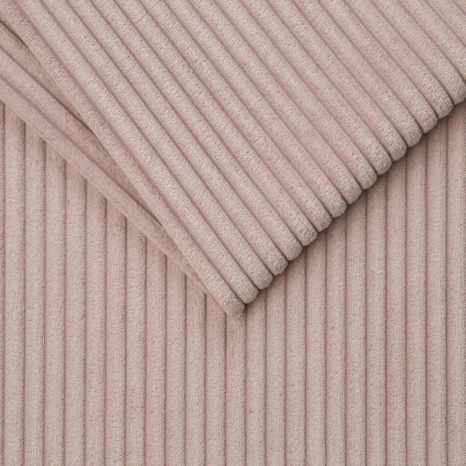 ED EXCITING DESIGN Ecksofa Barura, mit losen Rückenkissen,beidseitig montierbar