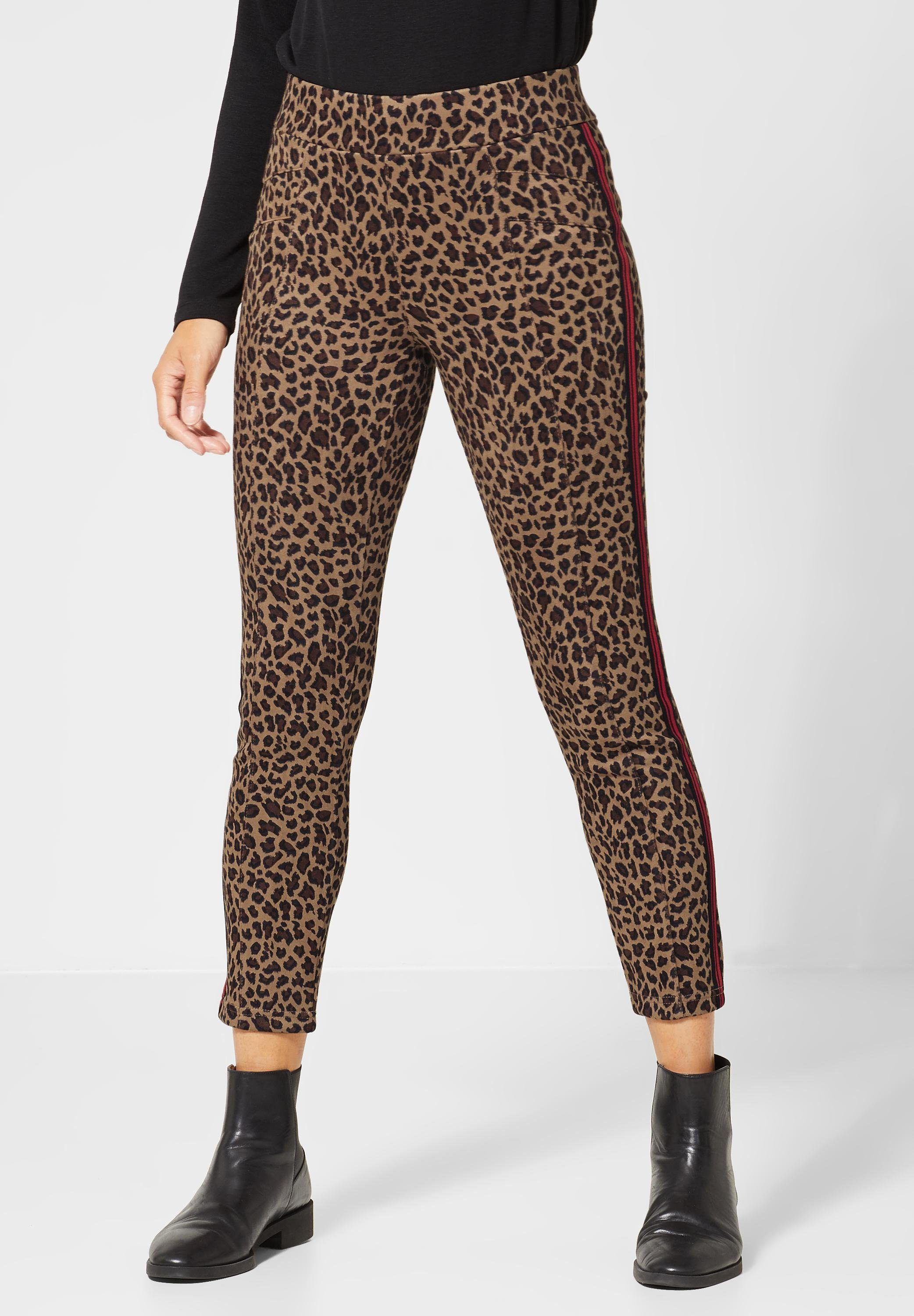 Street One Damen Velours Hose - Bequeme Velourskinohose Für Frauen