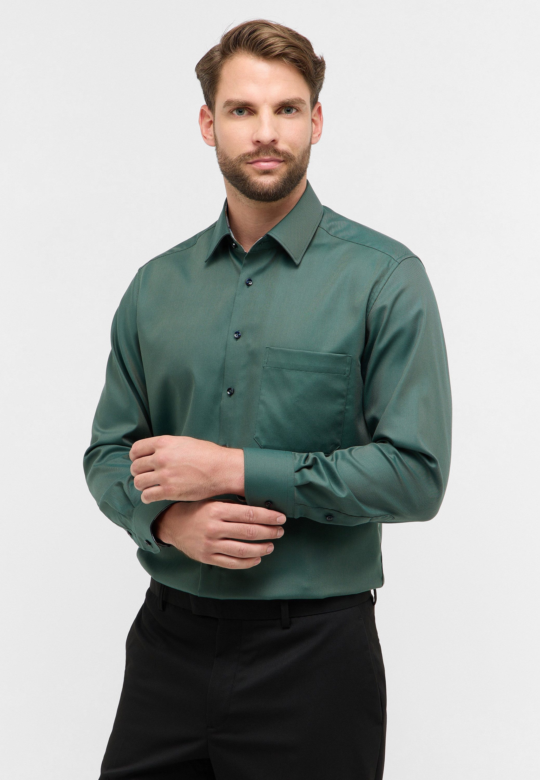 Eterna Langarmhemd COMFORT FIT NON IRON günstig online kaufen