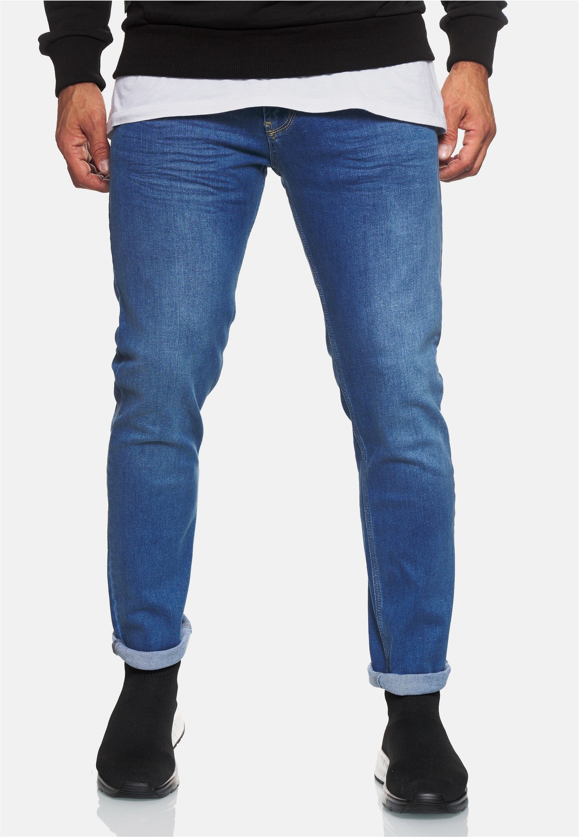 Rusty Neal Straight-Jeans MELVIN im klassischen 5-Pocket-Stil