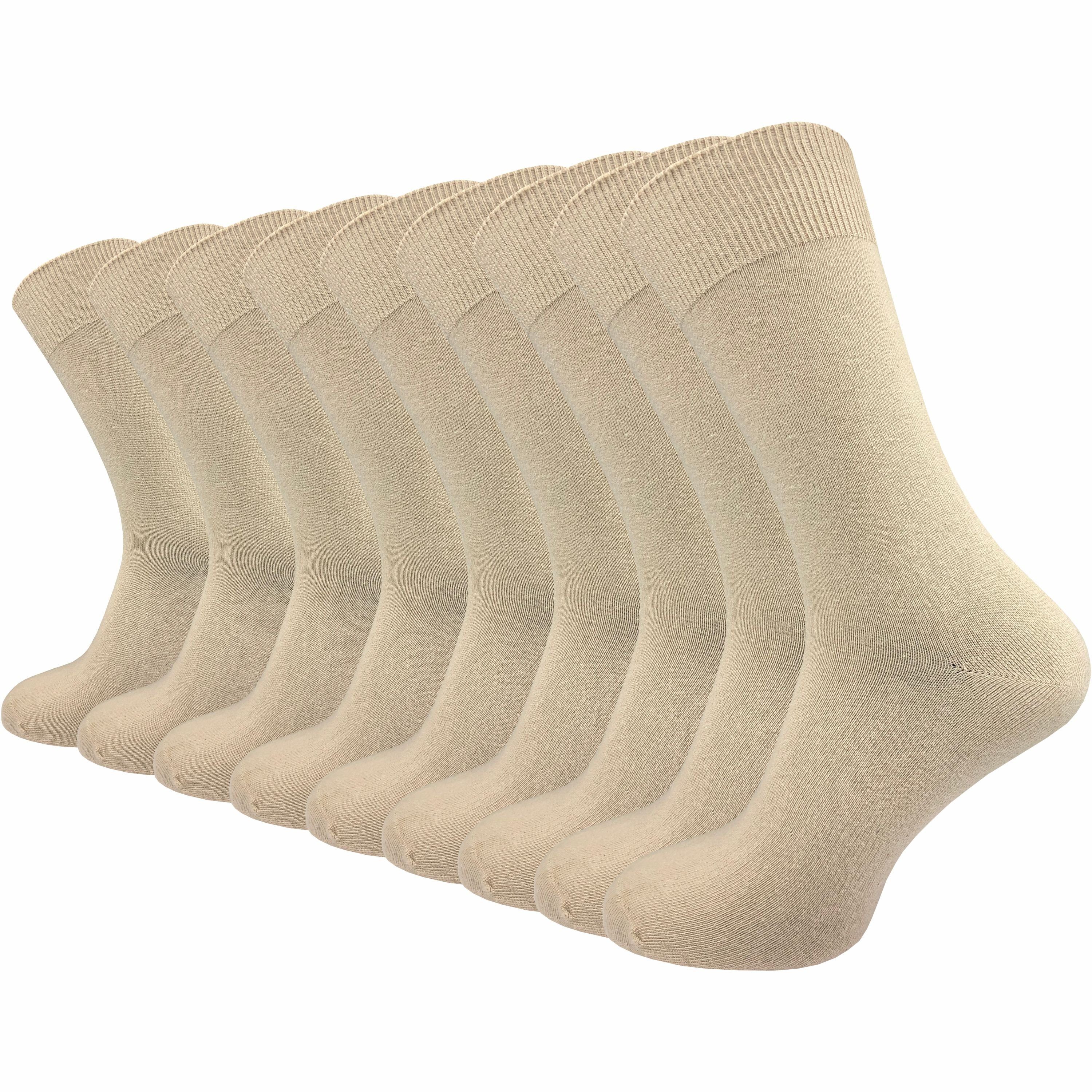 Basicsocken für Damen & Herren - 80% hochwertige Baumwolle - mit Komfortbund